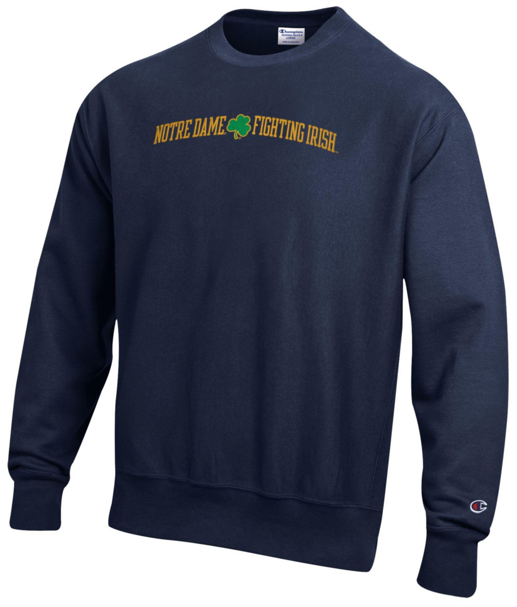 Champion Men's Notre Dame Fighting Irish Navy Reverse Weave
