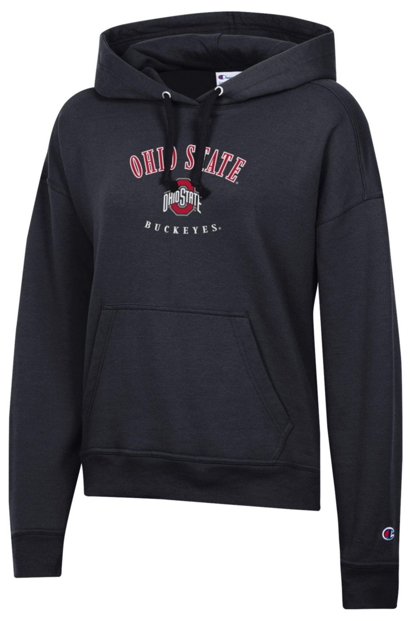 Champion Women's Ohio State Buckeyes Powerblend Fleece Hoodie
