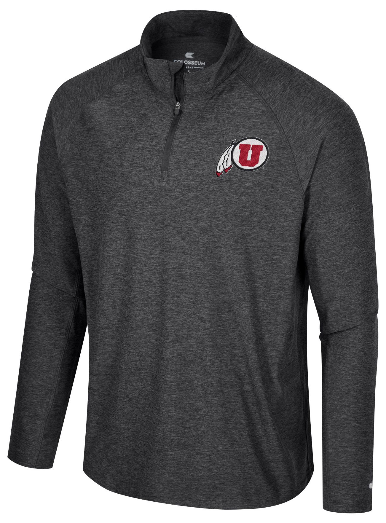 Colosseum Men's Utah Utes Black 1/4 Zip Jacket | Dick's Sporting Goods