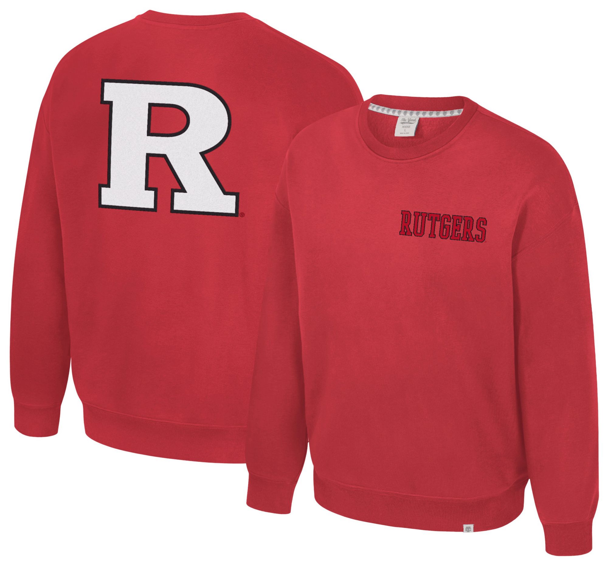 Colosseum Men's Rutgers Scarlet Knights Red Super-Rich Vintage
