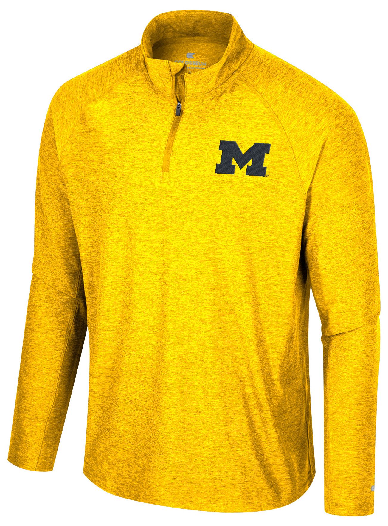 Colosseum Men's Michigan Wolverines Maize 1/4 Zip Jacket | Dick's