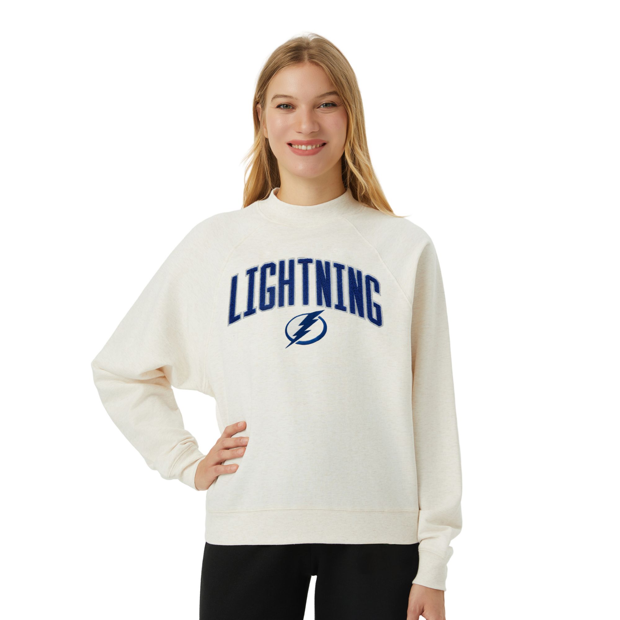 Concepts Sport Women's Tampa Bay Lightning Oatmeal Long Sleeve