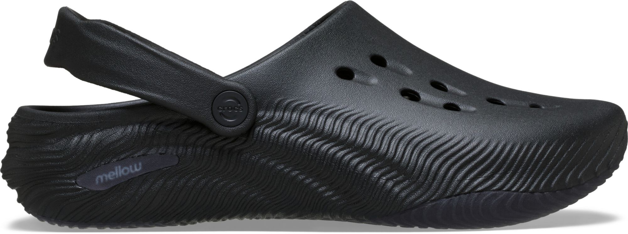 Crocs Mellow Shine Recovery Clog Mens 10 Womens 12 Cork Slip On Shoes 209282-2CC Crocs Adult Mellow 2 Recovery Clog | Dick main image 2