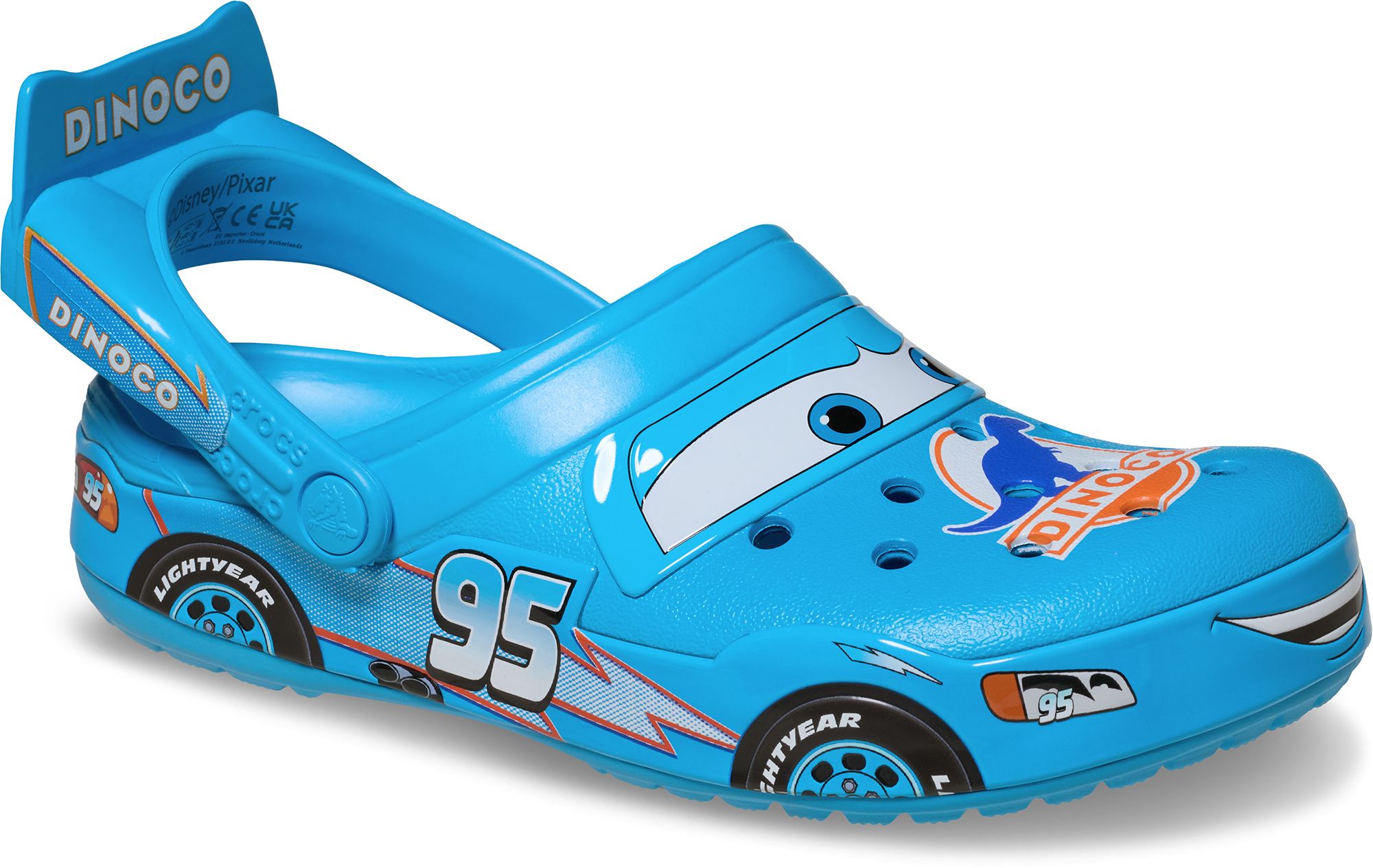 Crocs Cars ライトニング・マックィーン サボサンダル Crocs Lightning McQueen Dinoco Crocband Clogs | Dick's Sporting Goods