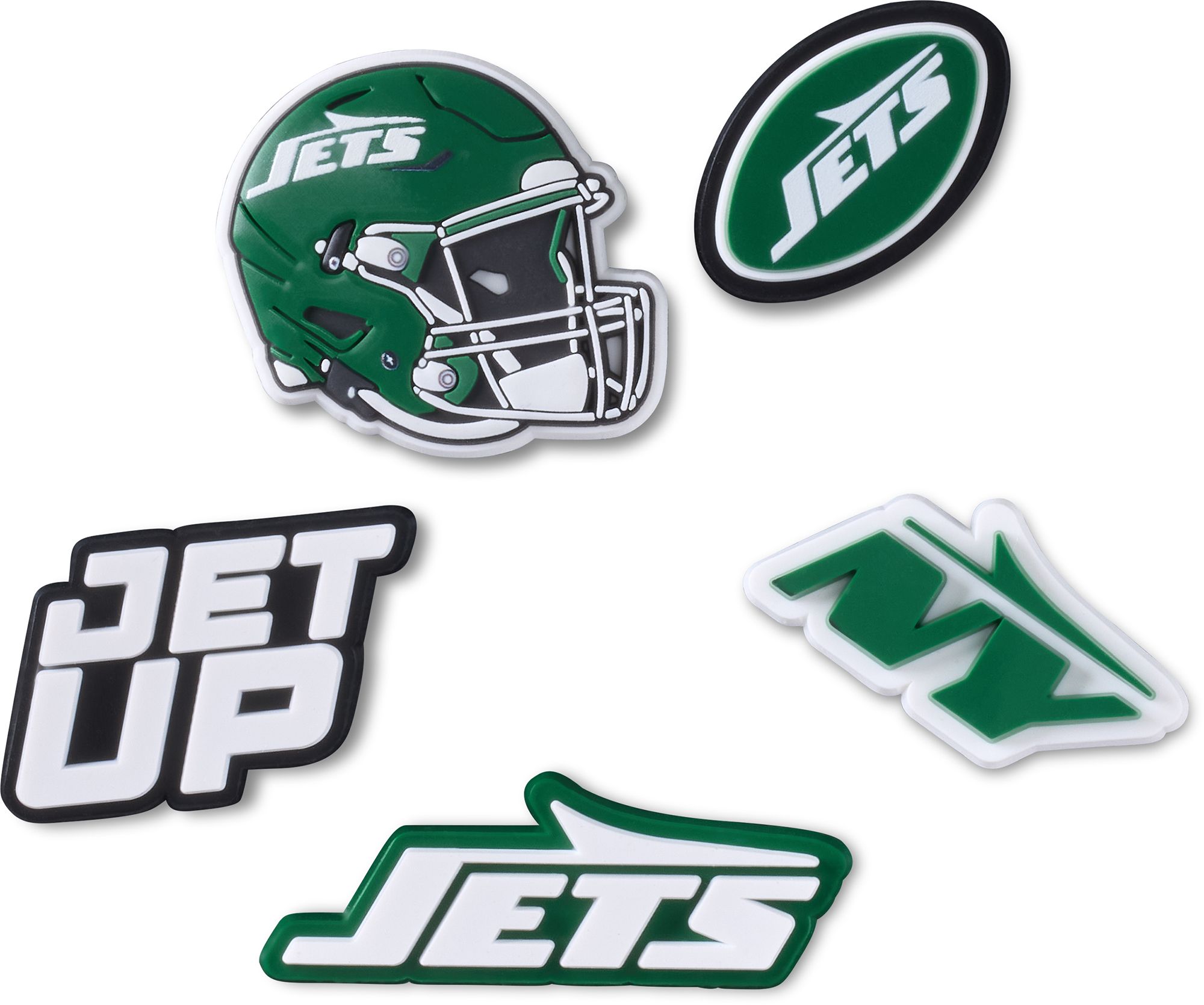 Crocs Jibbitz NFL New York Jets - 5 Pack | Dick's Sporting Goods