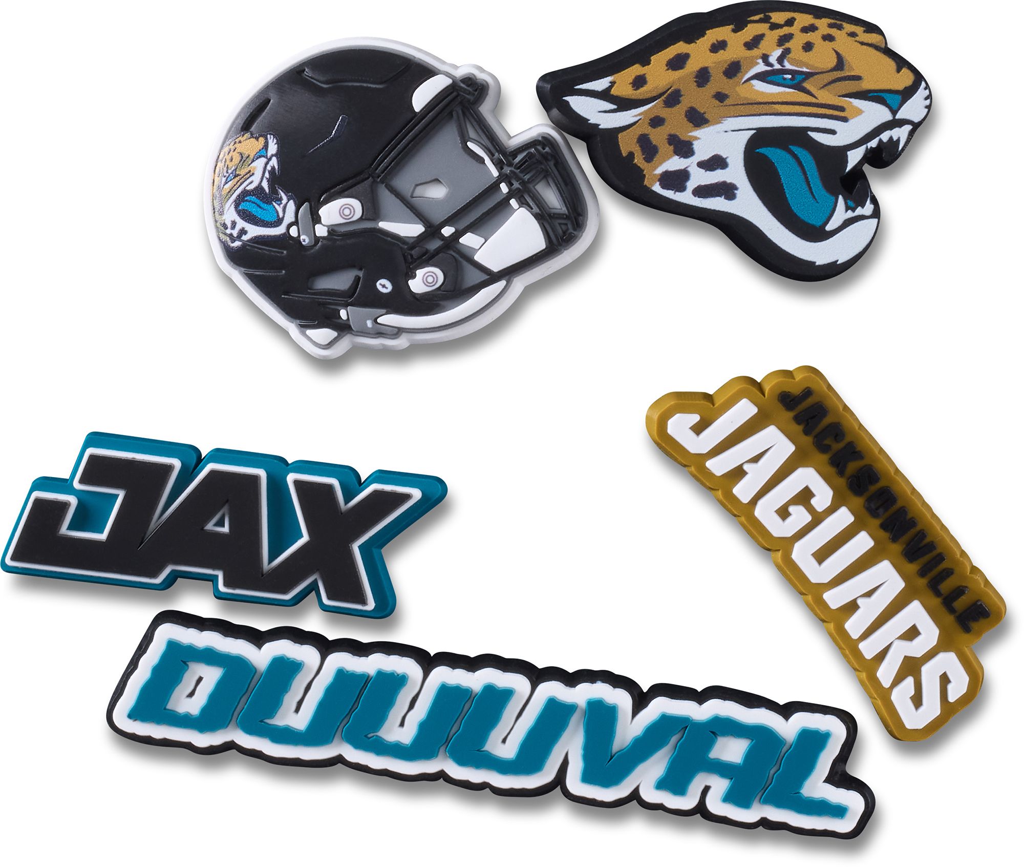 Crocs Jibbitz NFL Jacksonville Jaguars - 5 Pack | Dick's Sporting