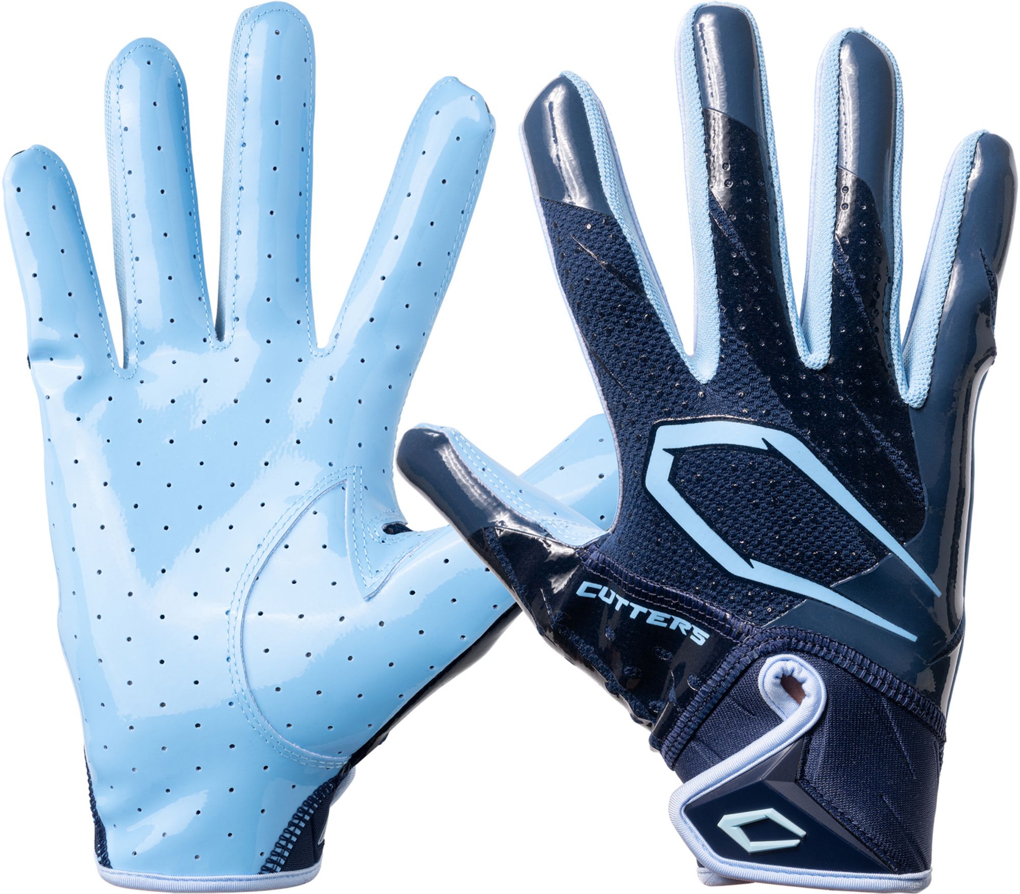 【M】Cutters REV PRO 3 クロム アメフト グローブ Cutters Adult Rev Pro 7.0 Football Gloves | Dick's Sporting Goods