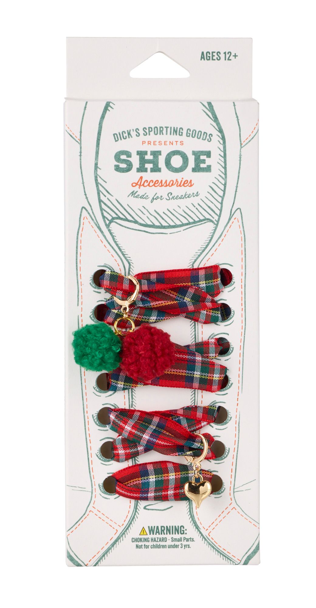 Dick's Sporting Goods Shoelace and Charms