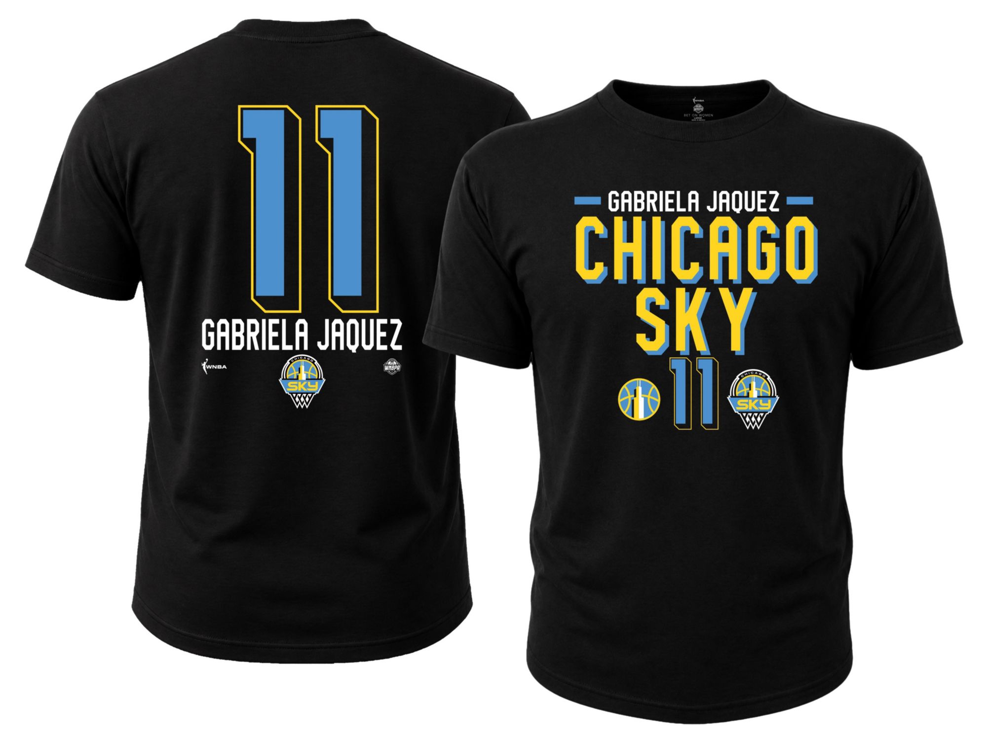 Dynasty Apparel Youth Chicago Sky Gabriela Jaquez Black Explorer T