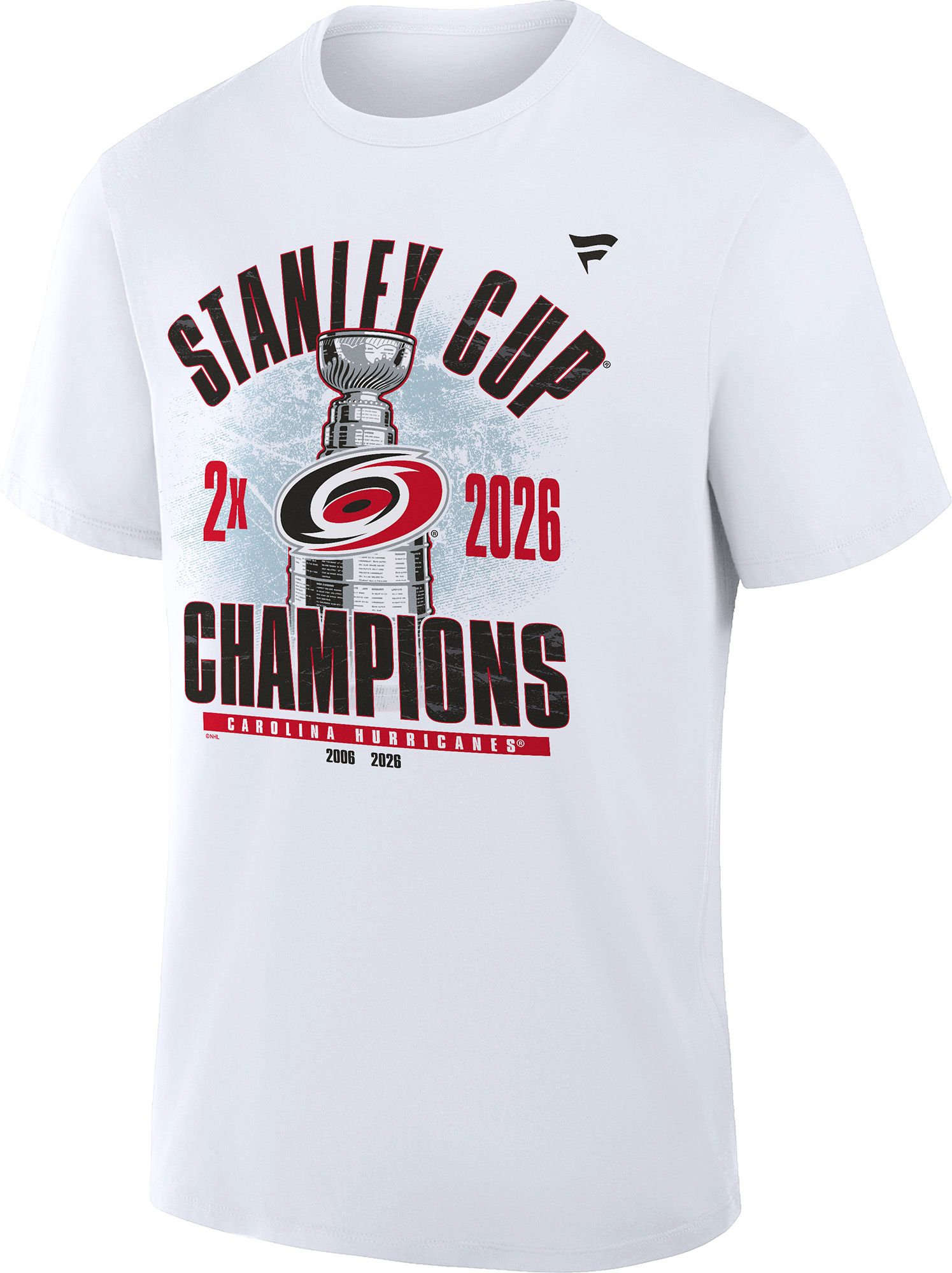NHL Adult Carolina Hurricanes 2026 Stanley Cup Champions Multi