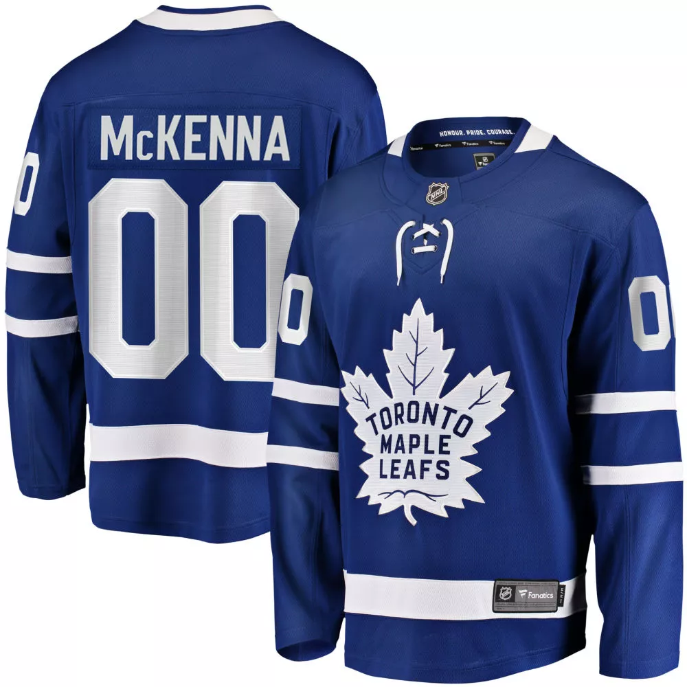 NHL Men's Toronto Maple Leafs Gavin McKenna Breakaway Home Replica Jersey