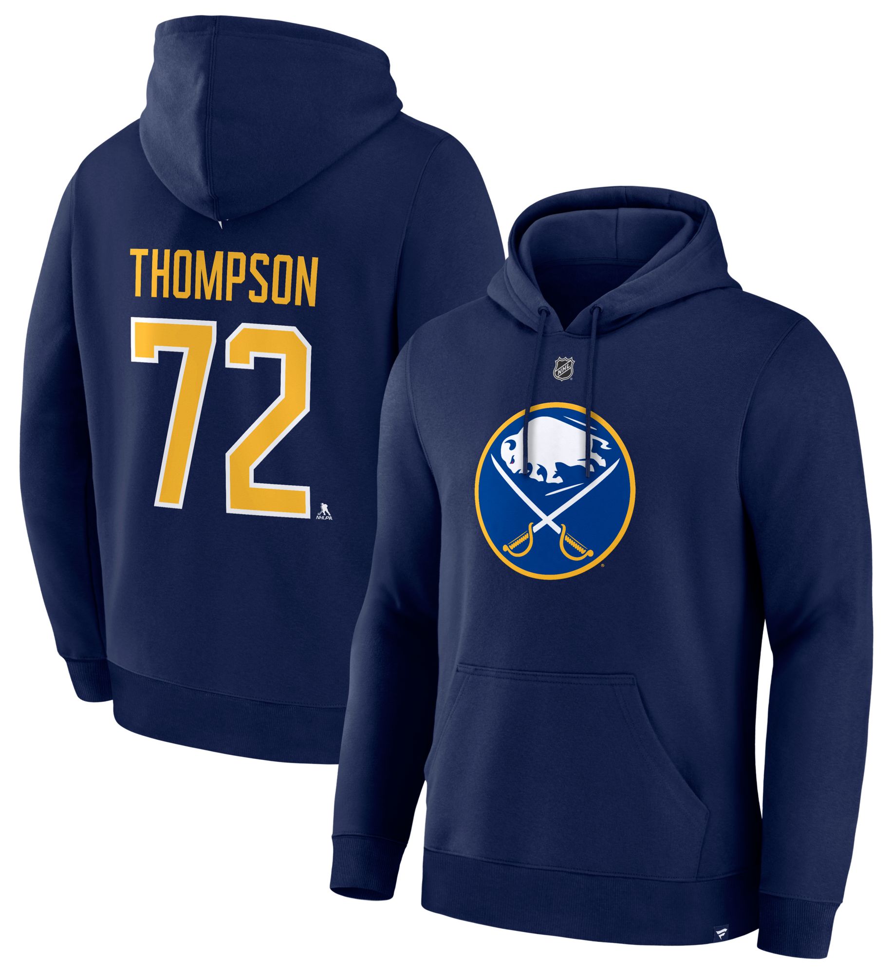 NHL Men's Buffalo Sabres Athletic Navy Tage Thompson #72 Legacy