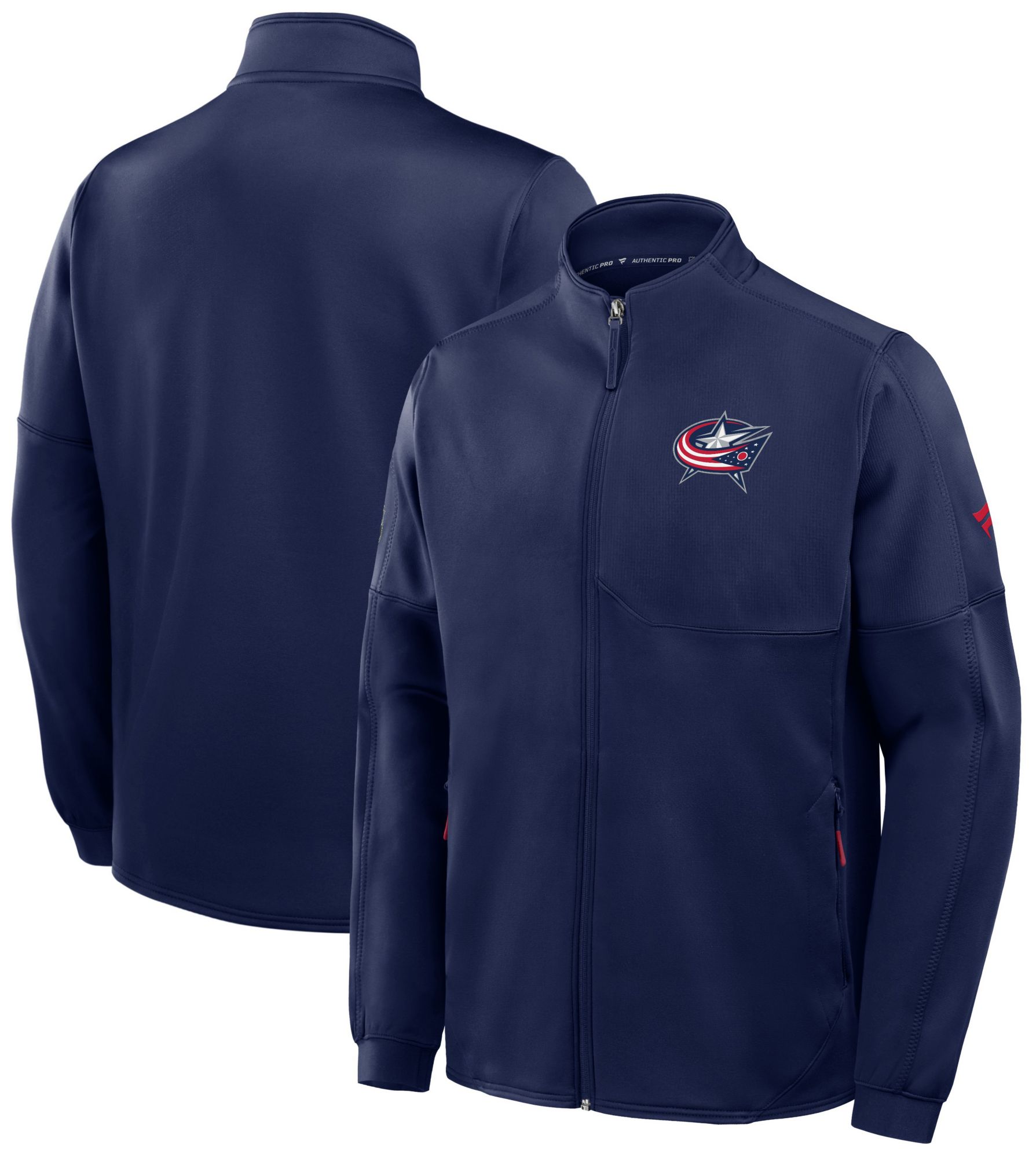 NHL Columbus Blue Jackets Authentic Pro Rink Poly Jacket | Dick's