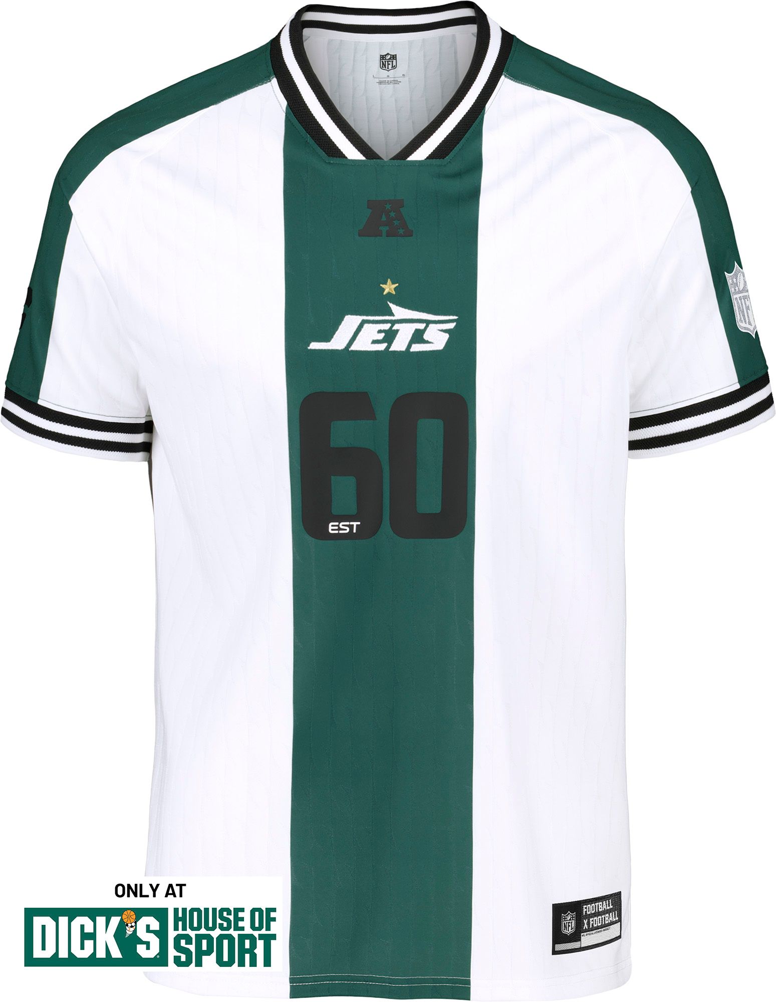 NFL Men's New York Jets Football x Football Soccer Jersey | Dick's