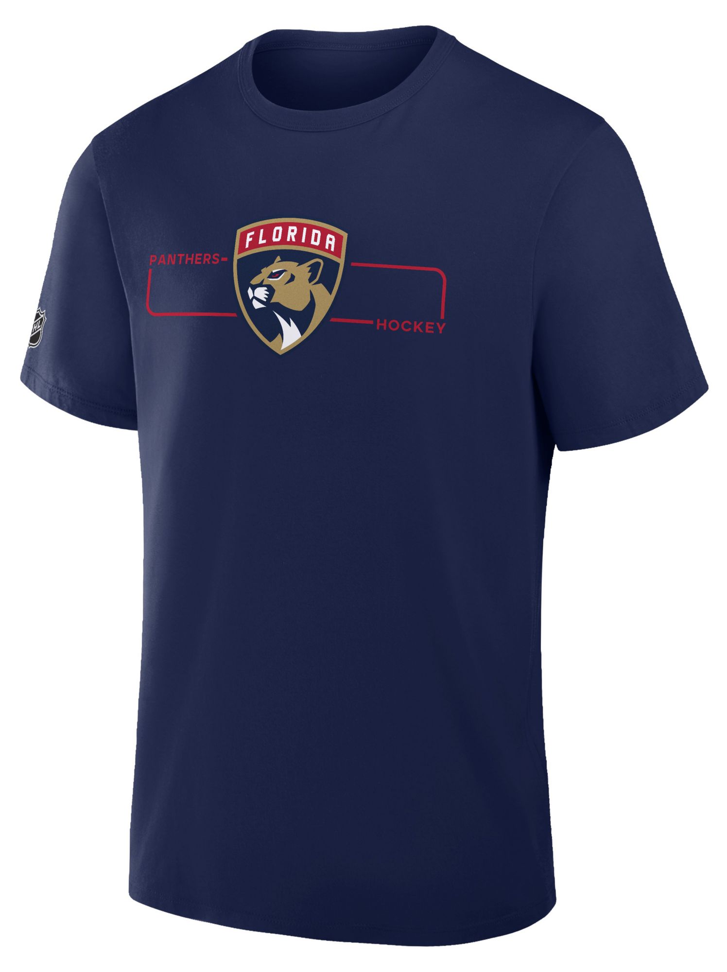 NHL Men's Florida Panthers Athletic Navy Primary T-Shirt | Dick's