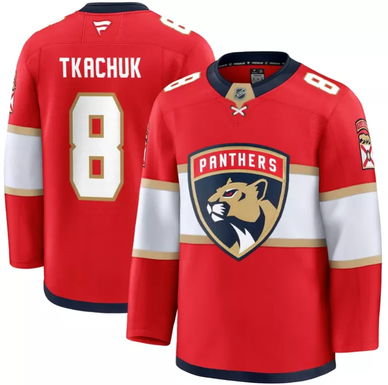 NHL Men's Florida Panthers Brady Tkachuk #8 Red Premium Authentic Jersey