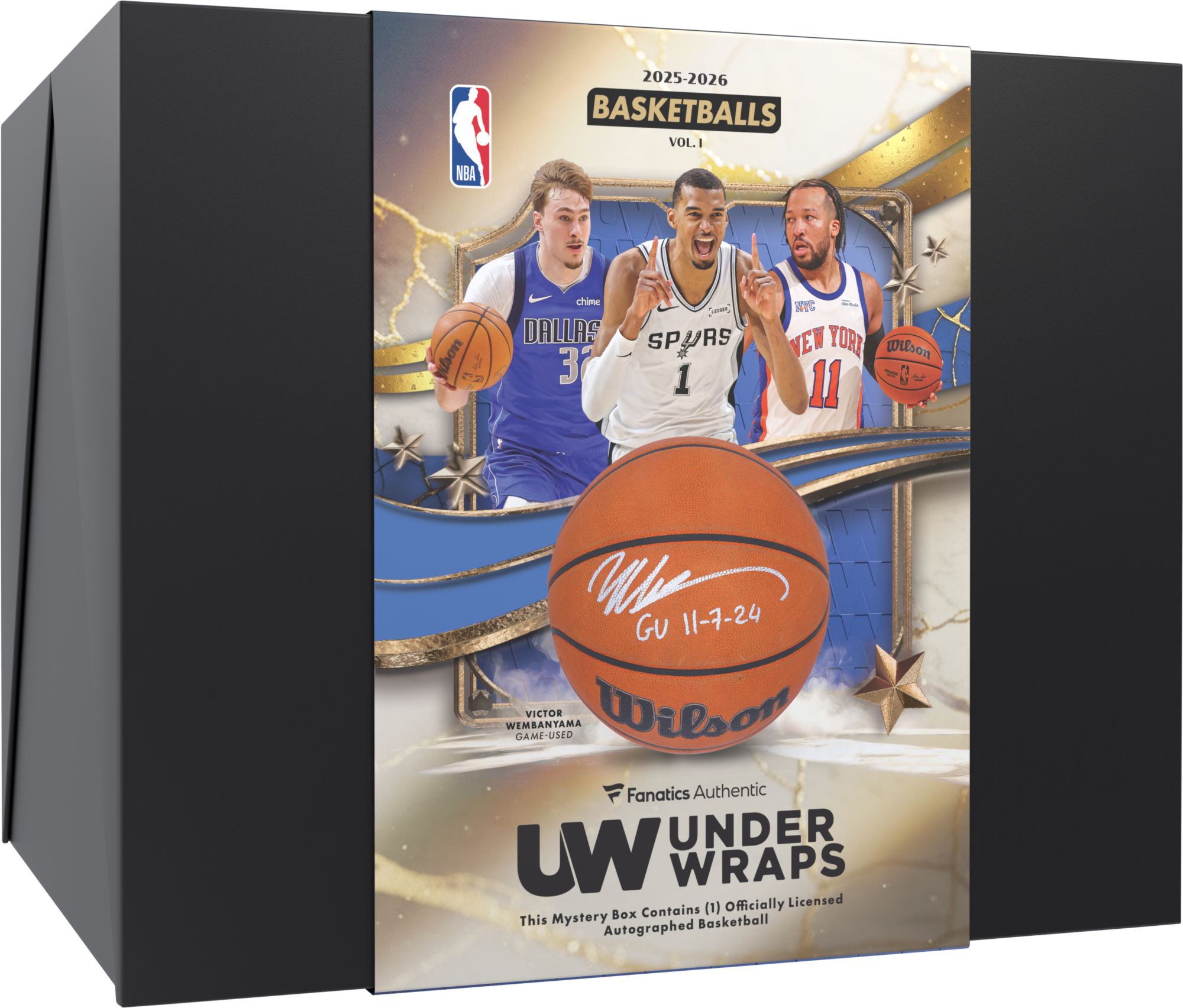 ウ*ー様 【新品】2026 Under Wraps NBA Volume I NBA 2026 Under Wraps Autographed Basketball Volume 1 | Dick's