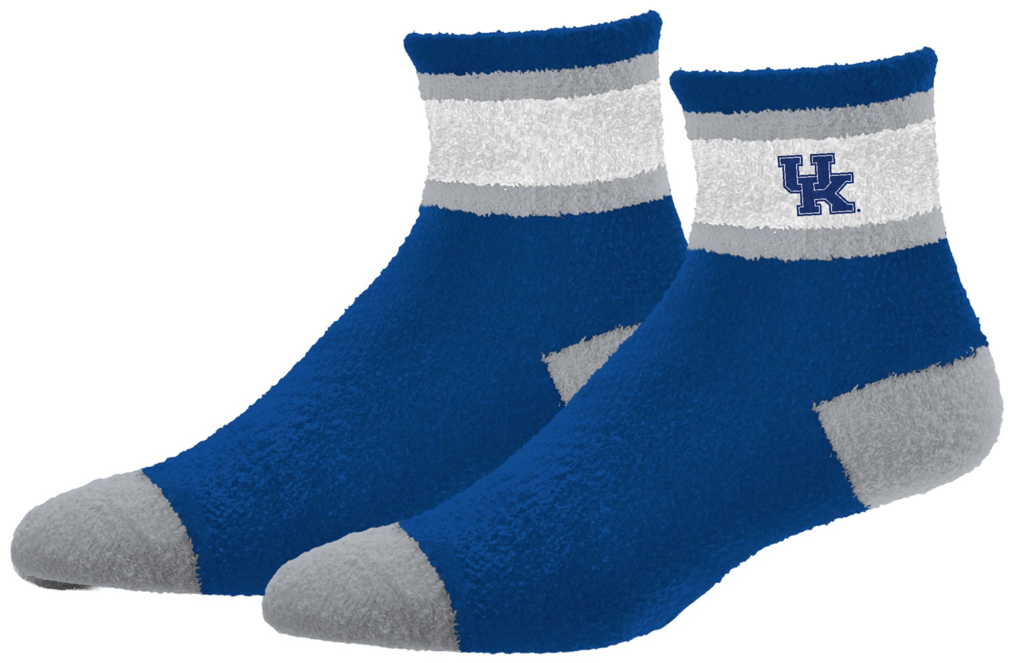 For Bare Feet Adult Kentucky Wildcats Royal Cozy Socks | Dick's