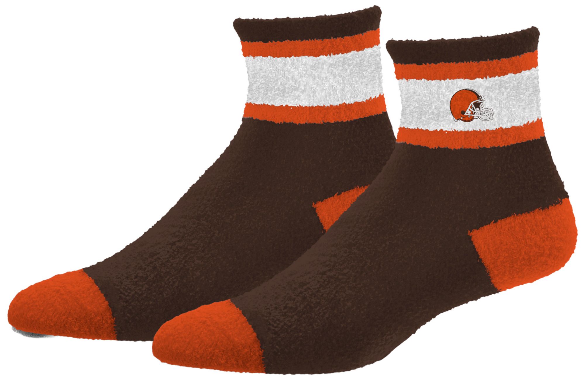 cleveland browns dress socks For Bare Feet Adult Brown Cozy perfect for fall