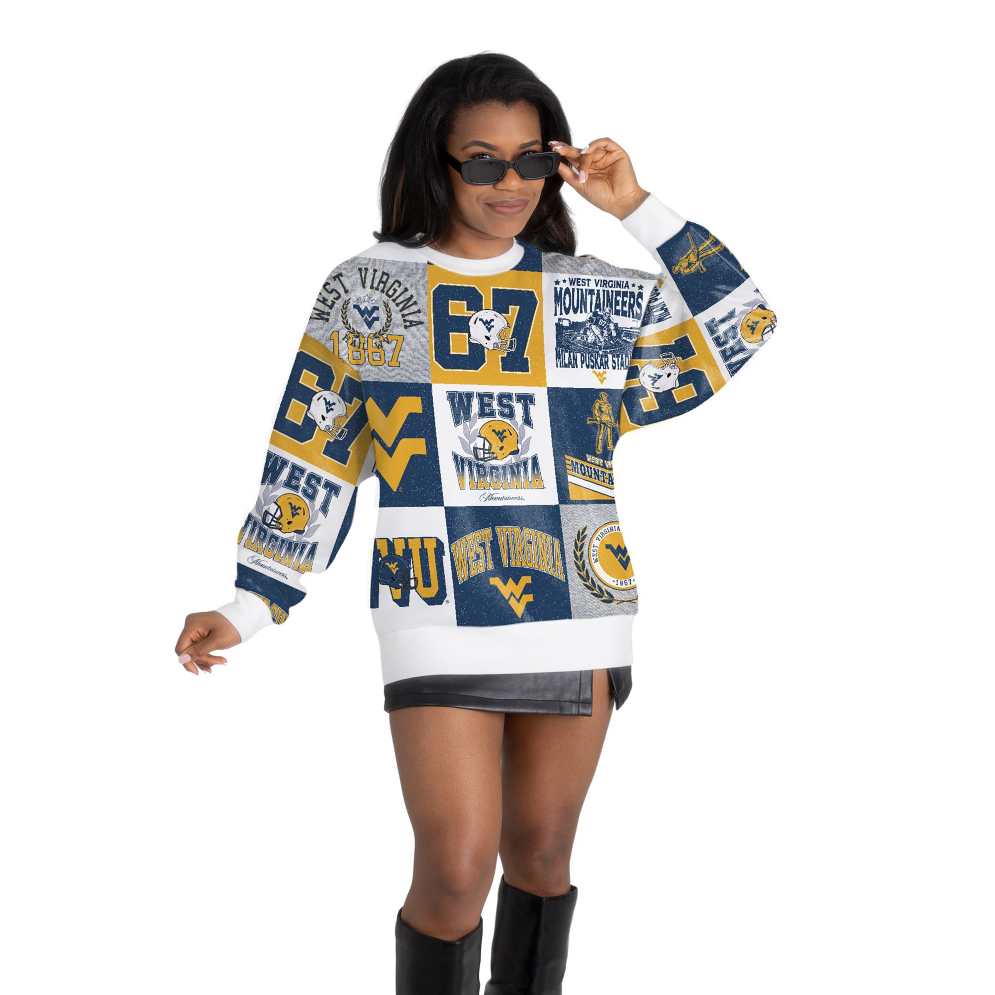 Gameday Couture Women's West Virginia Mountaineers All Over Print