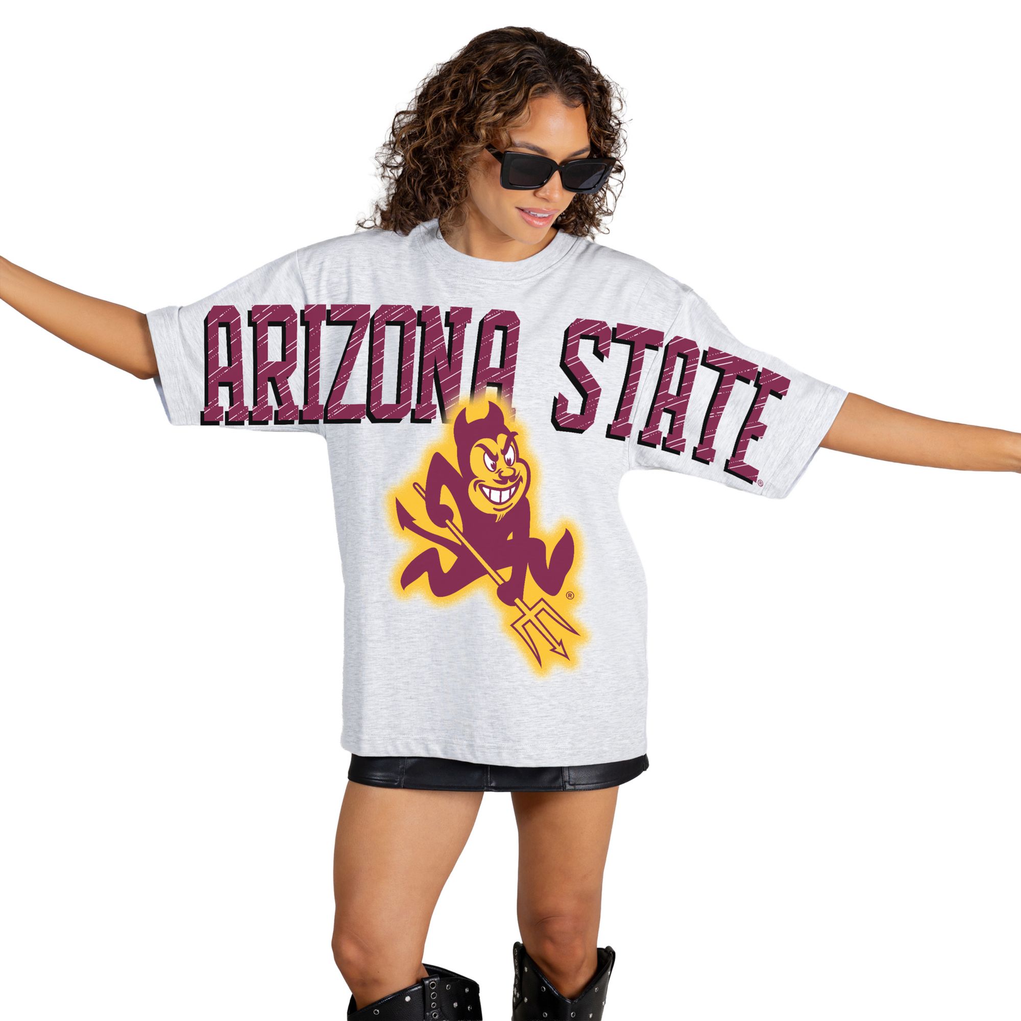 Gameday Couture Women's Arizona State Sun Devils White Drip