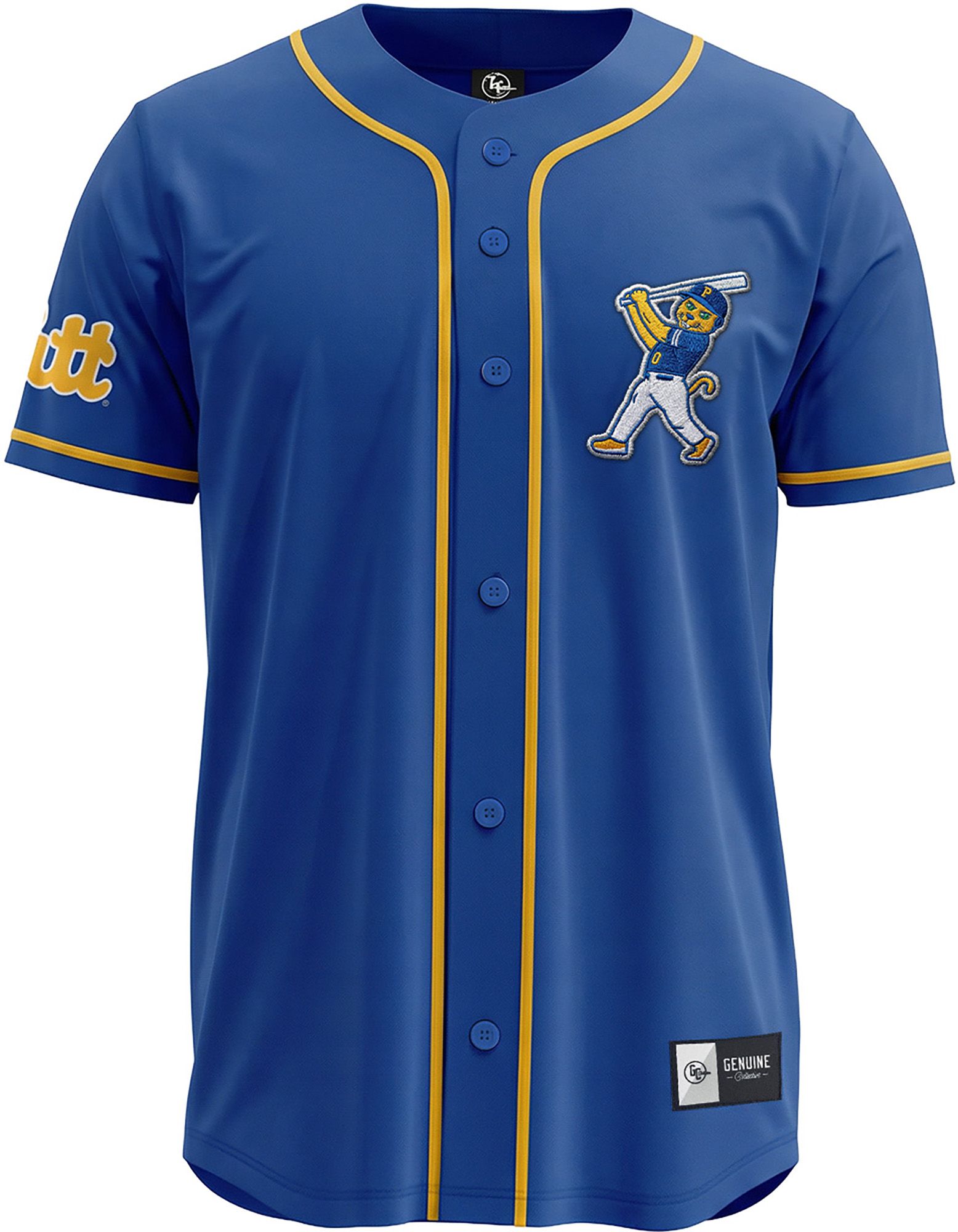 Genuine Collective Men's Pitt Panthers Royal Replica Roc Baseball