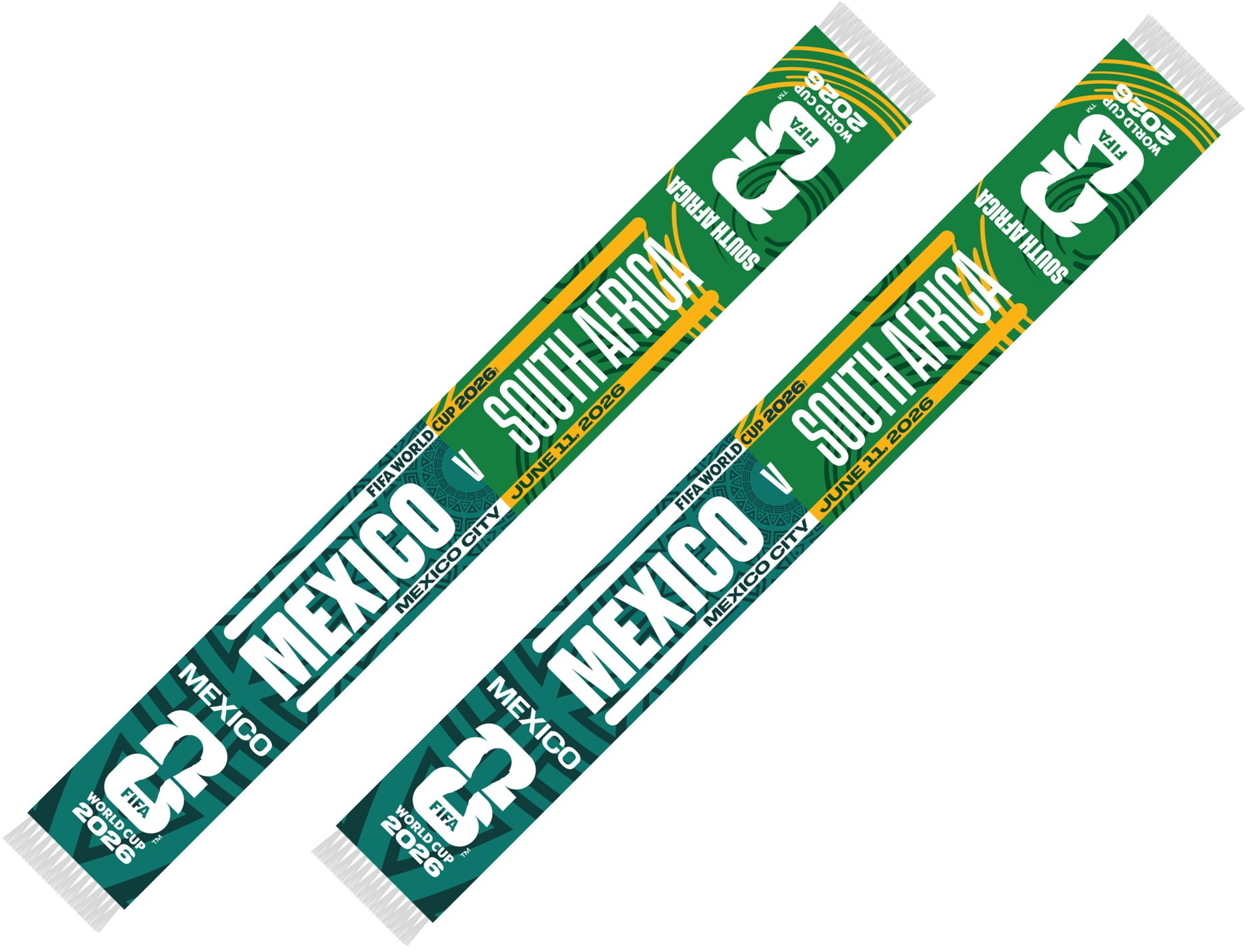 Global Scarves Mexico VS South Africa 2026 FIFA World Cup Matchup