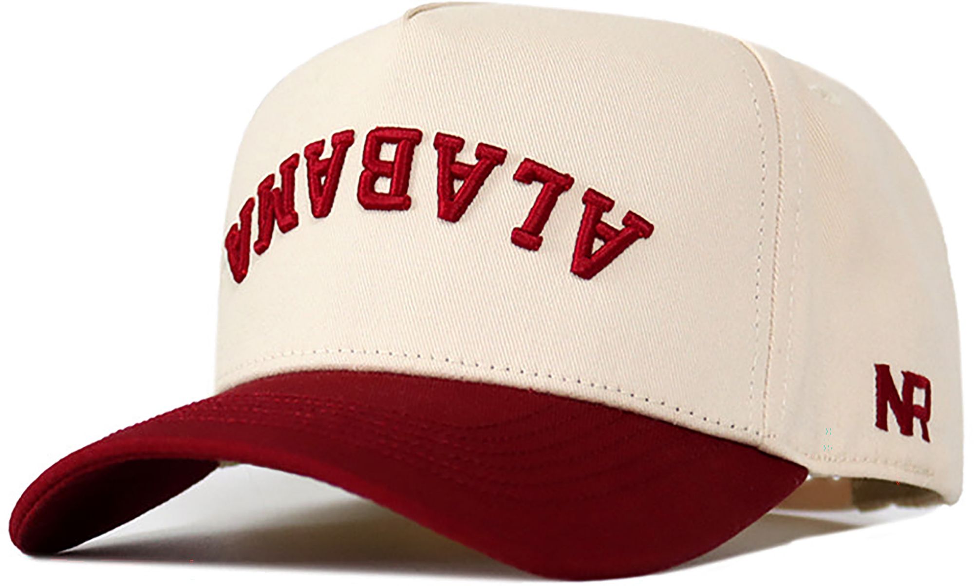No Rivals Adult Alabama Crimson Tide Red Upside Down Adjustable