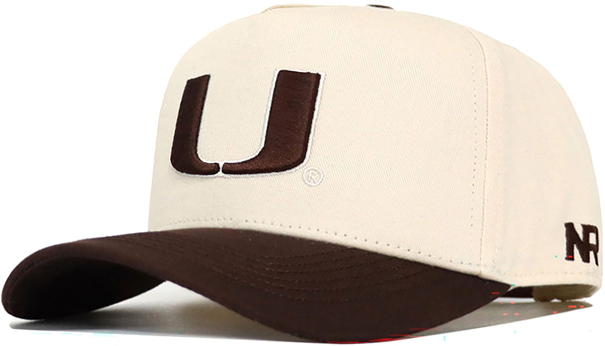 No Rivals Adult Miami Hurricanes Brown Espresso Adjustable