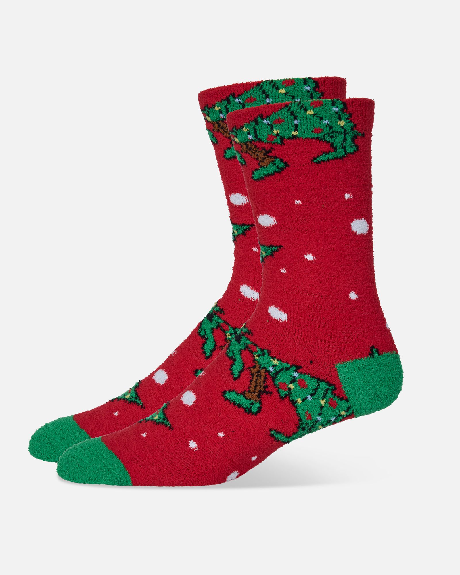 GOAT USA Men's Xmas Tree Fuzzy Socks | Dick's Sporting Goods