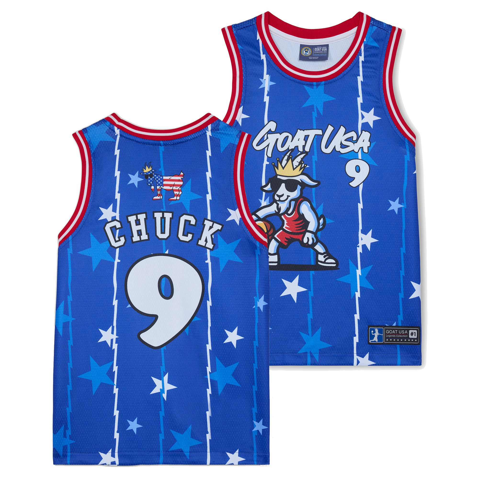 GOAT USA Boy's Freedom 2026 Basketball Jersey | Dick's Sporting Goods