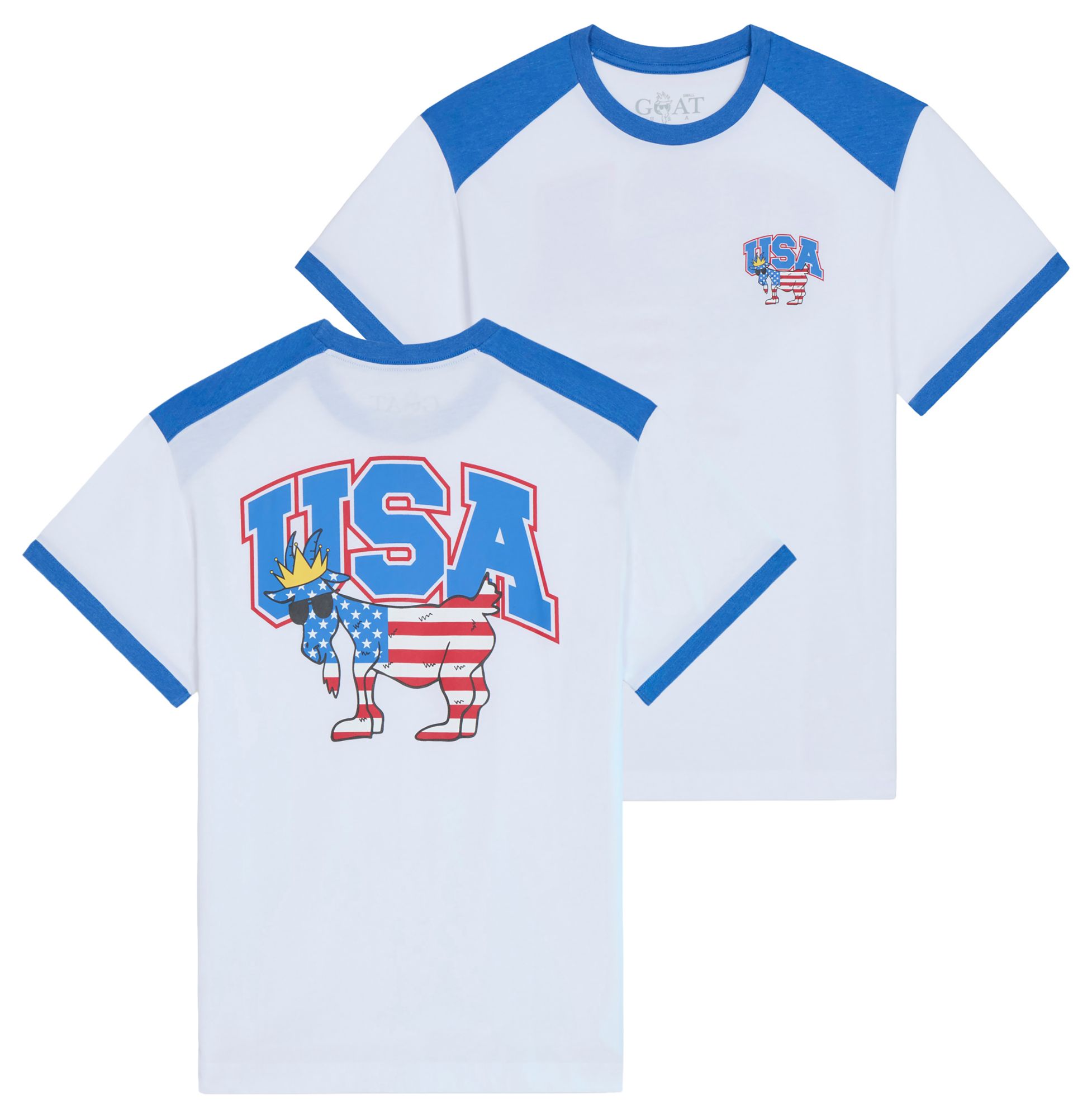 GOAT USA Youth United Stated of America Nations Short Sleeve T
