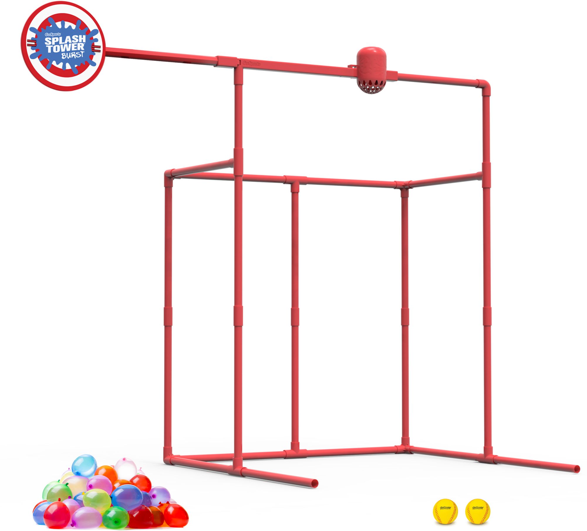 GoSports Splash Tower Burst Water Balloon Dunk Tank