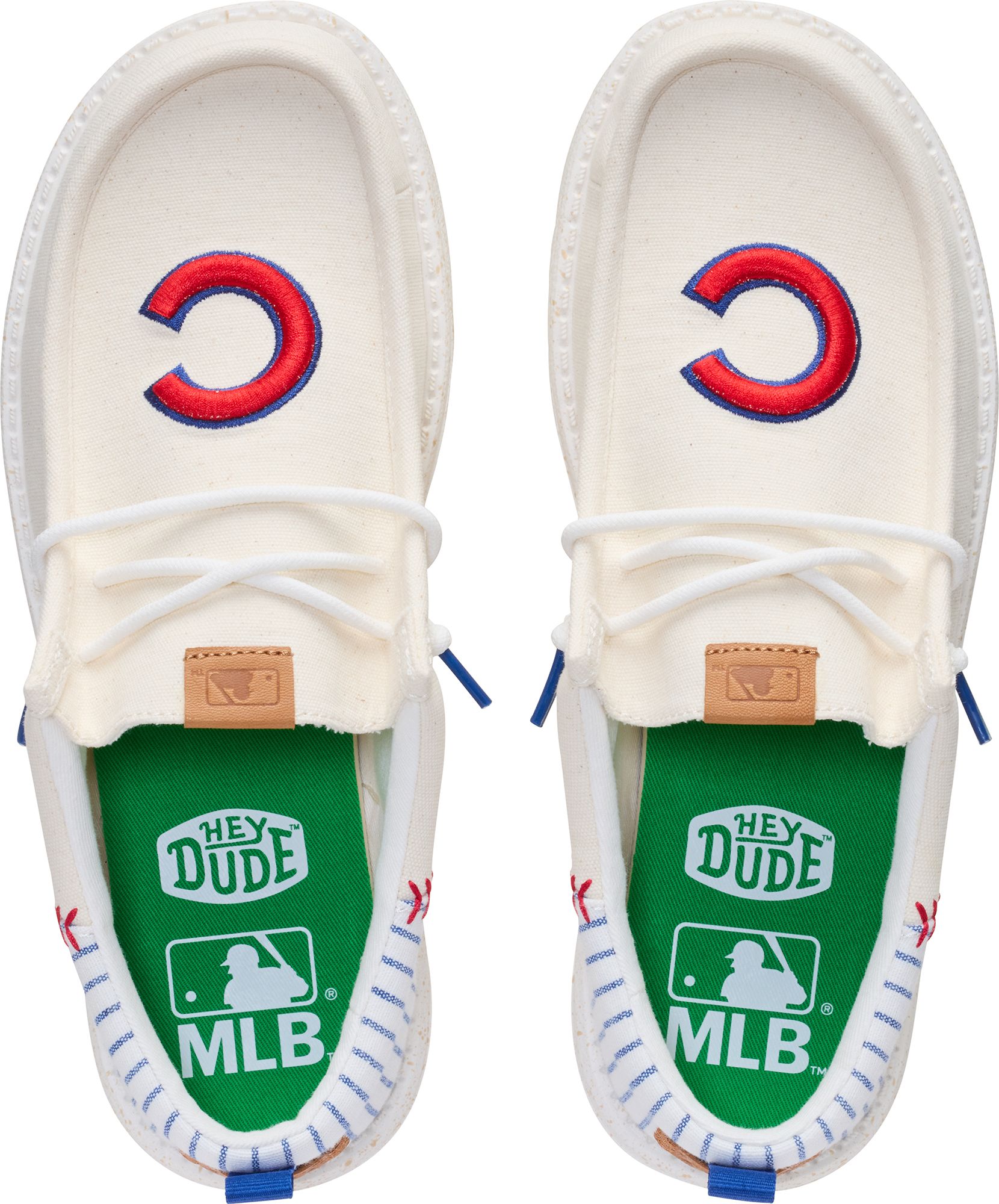 NIB Hey Dude Wally Funk MLB Chicago Cubs Men’s Size 9 Hey Dude Wally Funk MLB Vintage Chicago Cubs Men main image 2