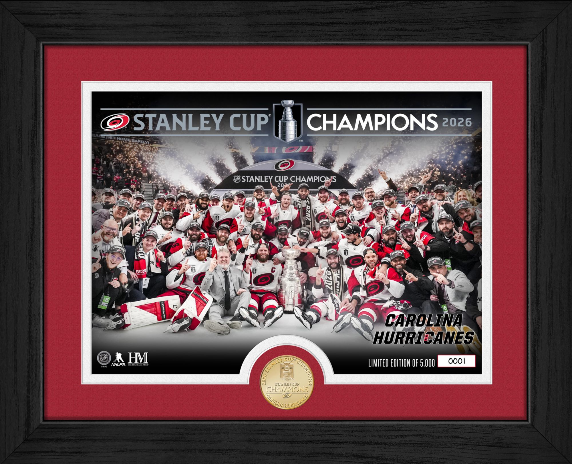 Highland Mint Carolina Hurricanes 2026 Stanley Cup Champions