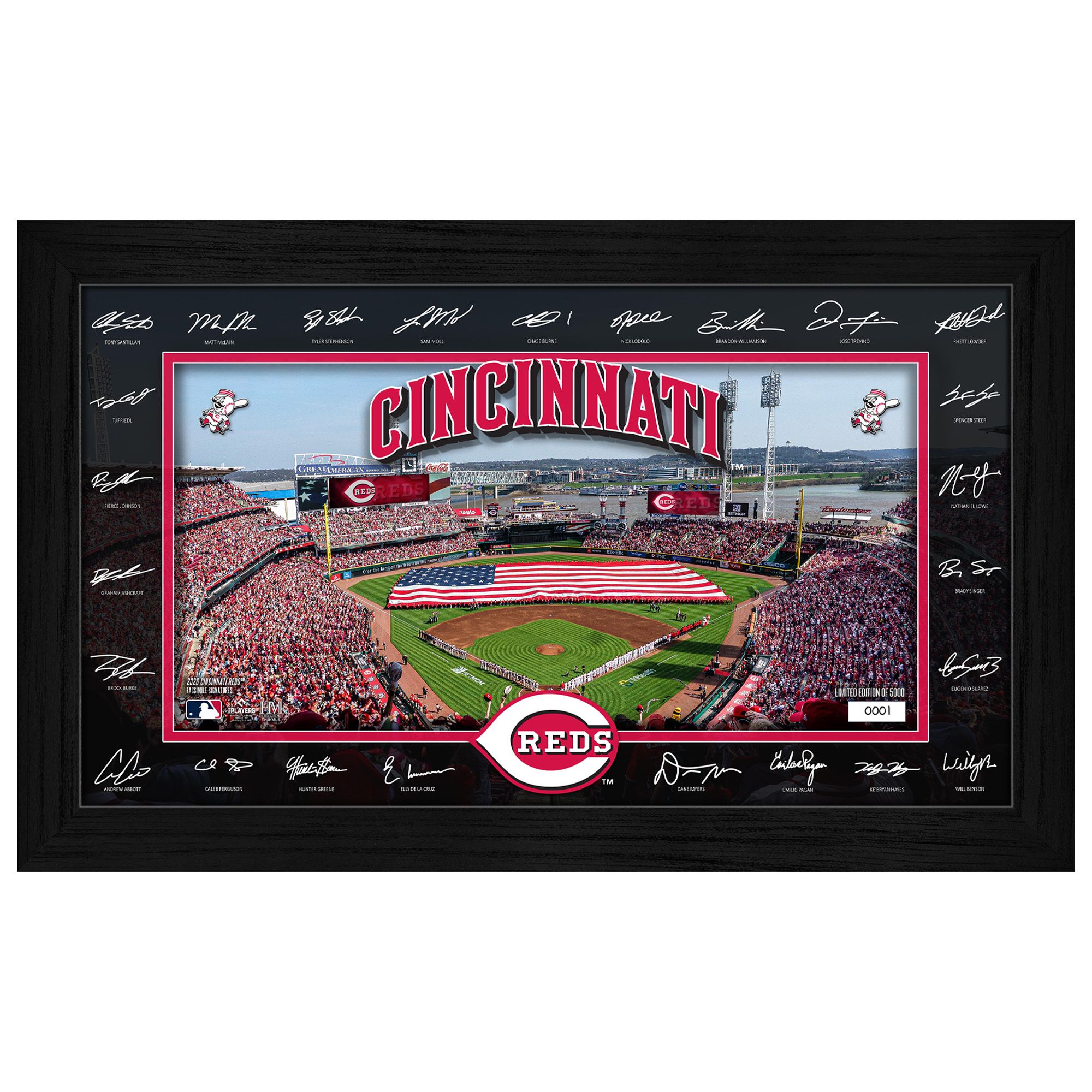 Highland Mint Cincinnati Reds 2026 Signature Field Frame | Dick's