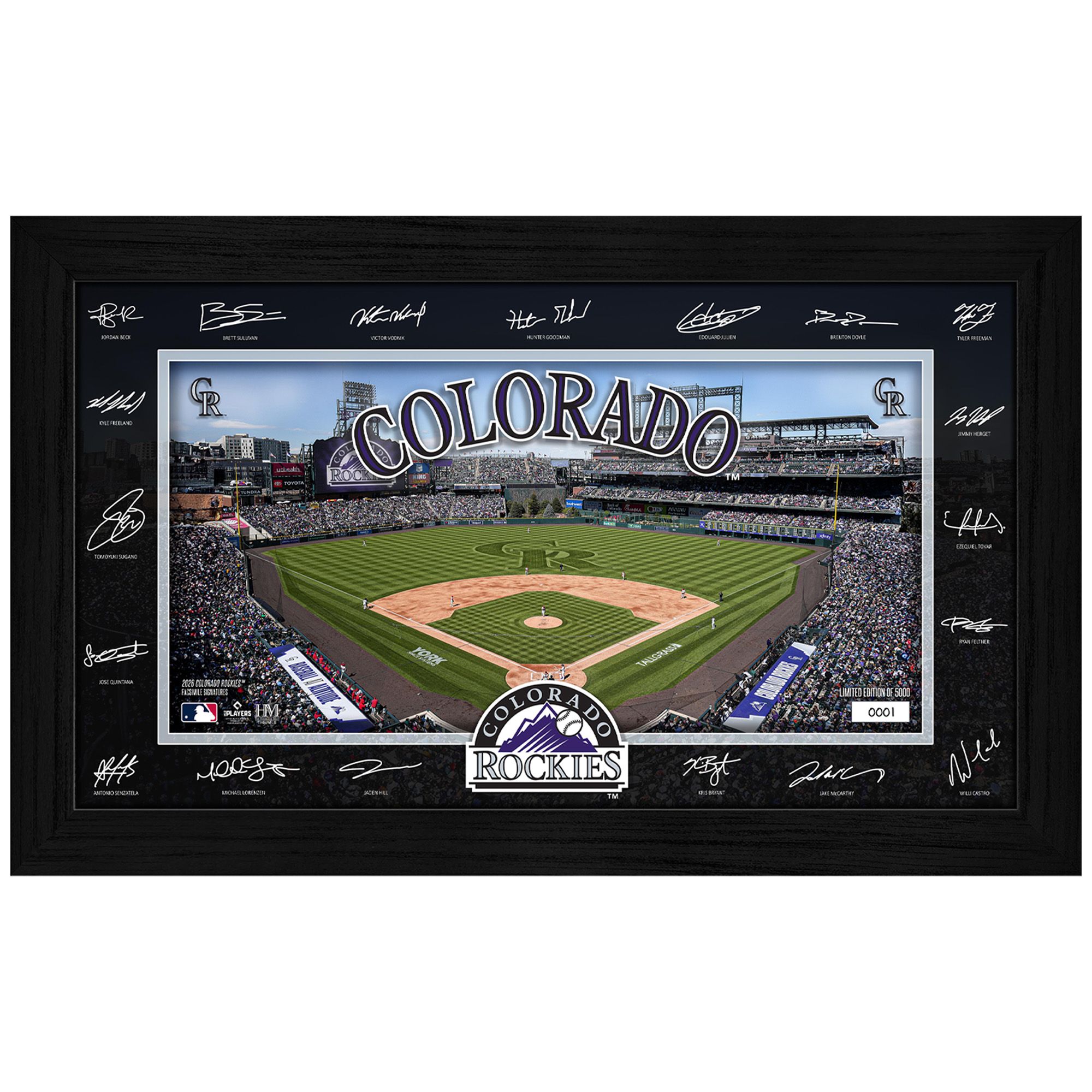 Highland Mint Colorado Rockies 2026 Signature Field Frame | Dick's