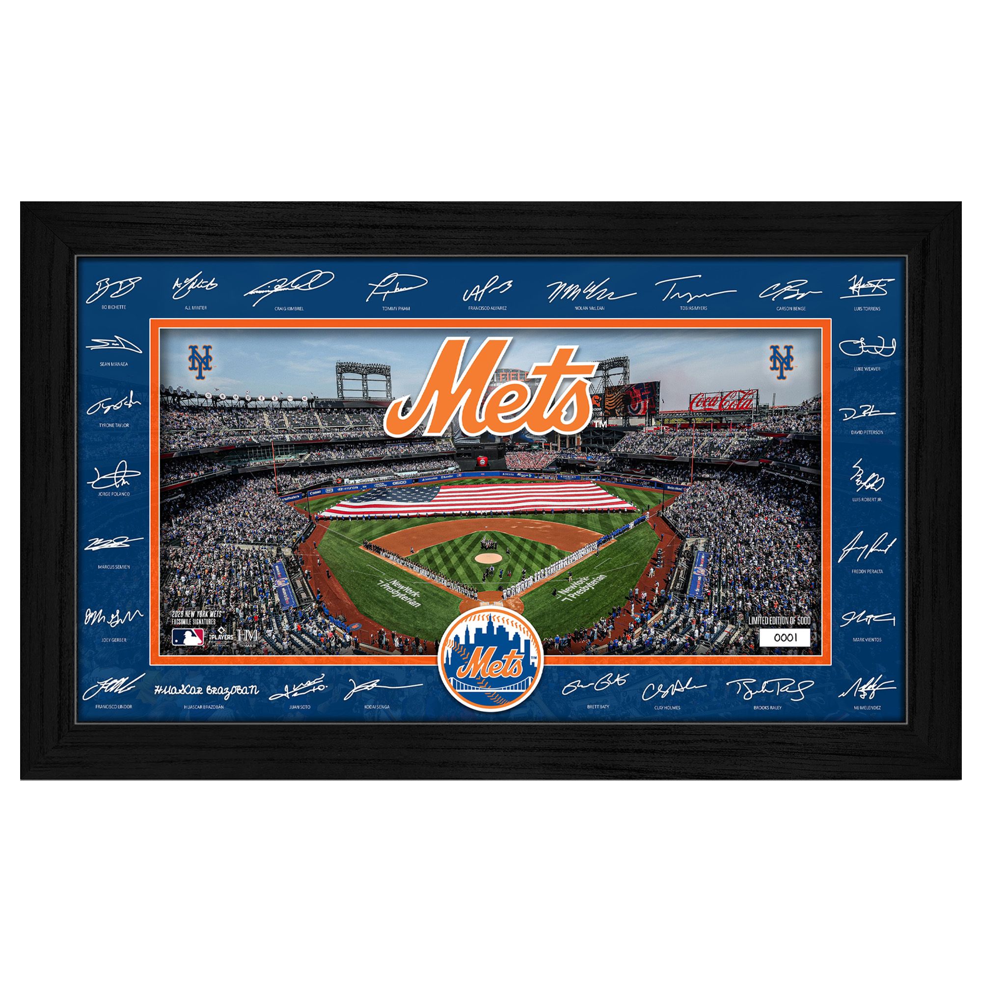 Highland Mint New York Mets 2026 Signature Field Frame | Dick's