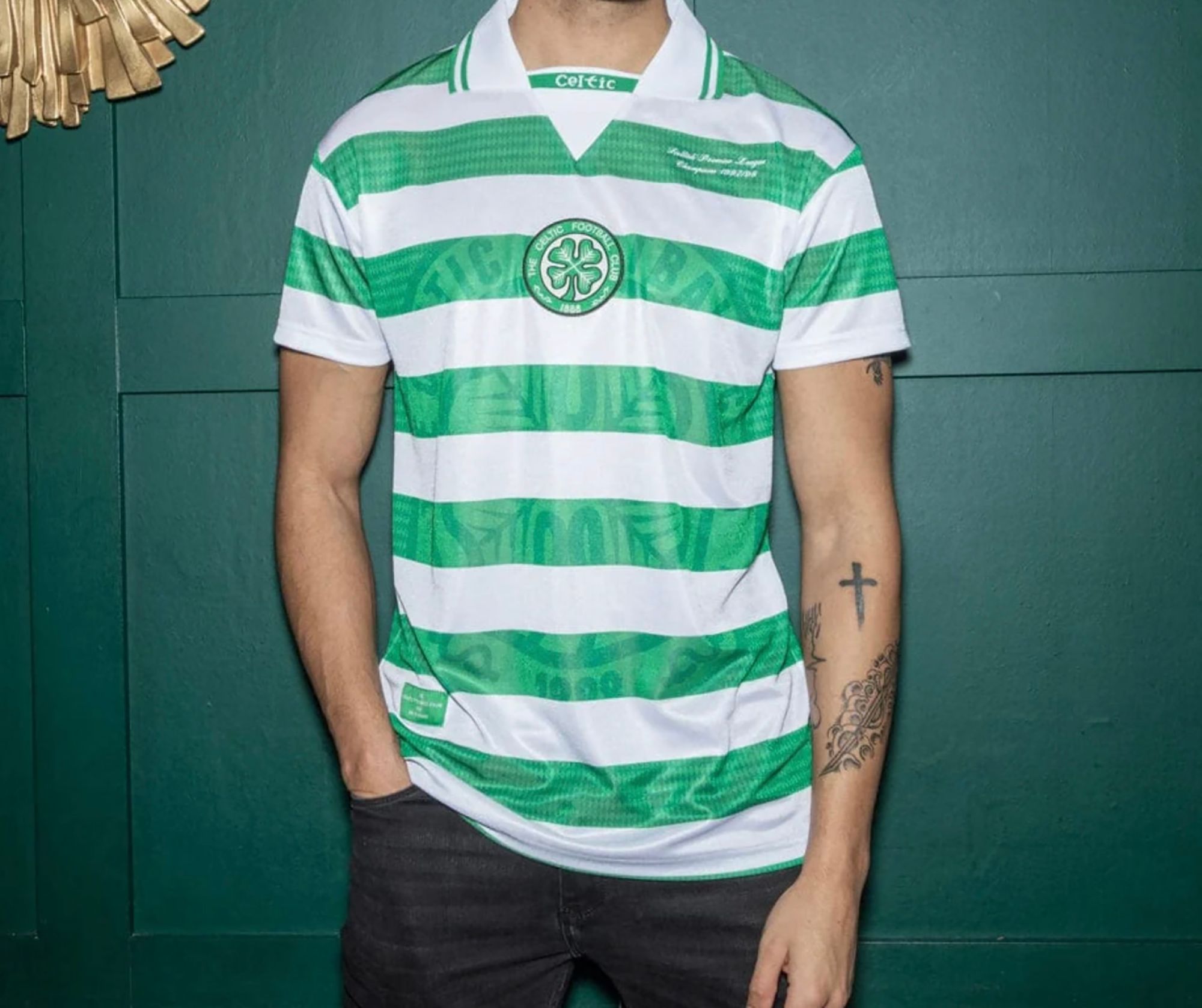 Hummel Adult Celtic FC 1998 Retro Home Jersey | Dick's Sporting Goods