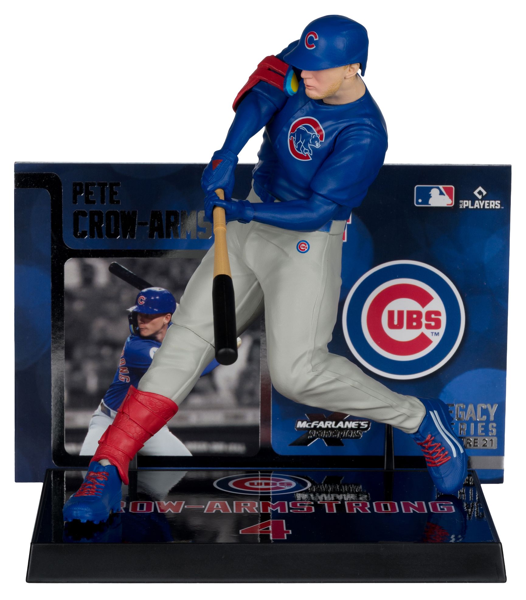Pスタン 引退品 ルアード ＆ クラレット 投げ売り Imports Dragon Chicago Cubs Pete Crow-Armstrong Posed Figure