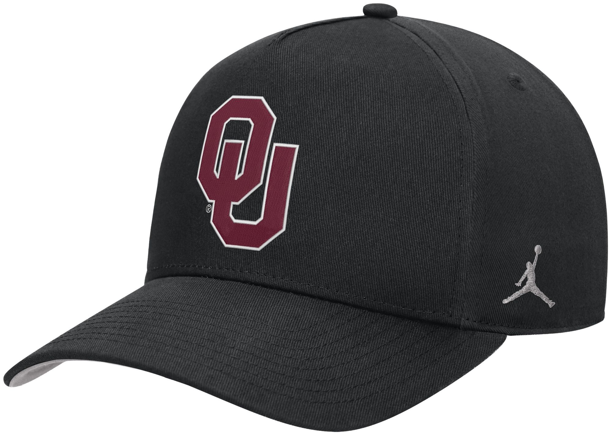 Jordan Adult Oklahoma Sooners Black Dri-Fit Rise A-Frame