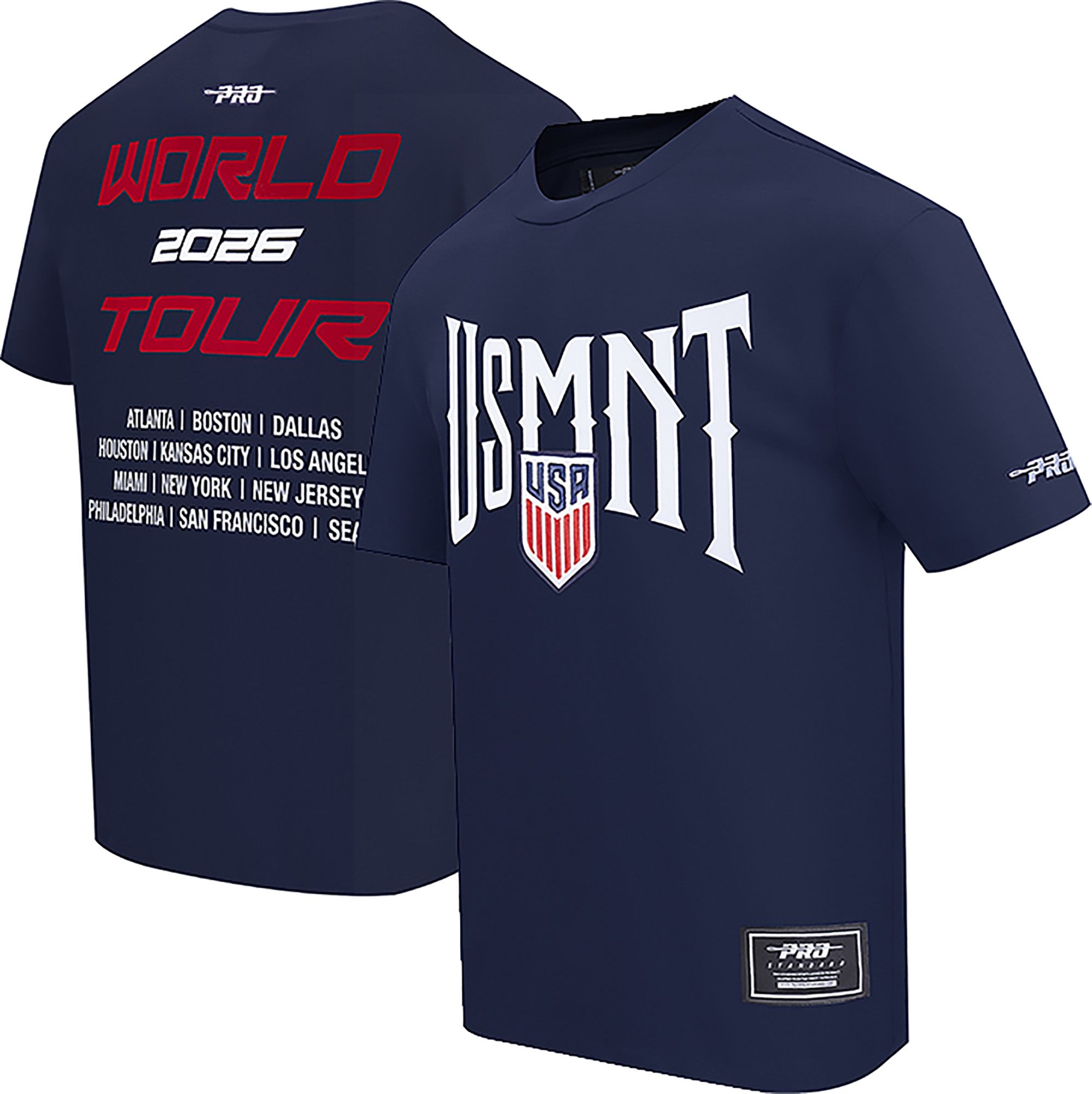 Pro Standard Adult USMNT Navy City Tour 2026 T-Shirt | Dick's