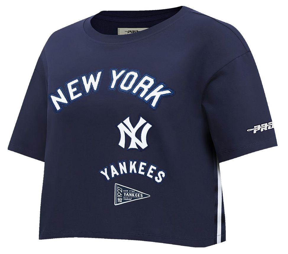 Pro Standard Women's New York Yankees Navy Boxy T-Shirt | Dick's