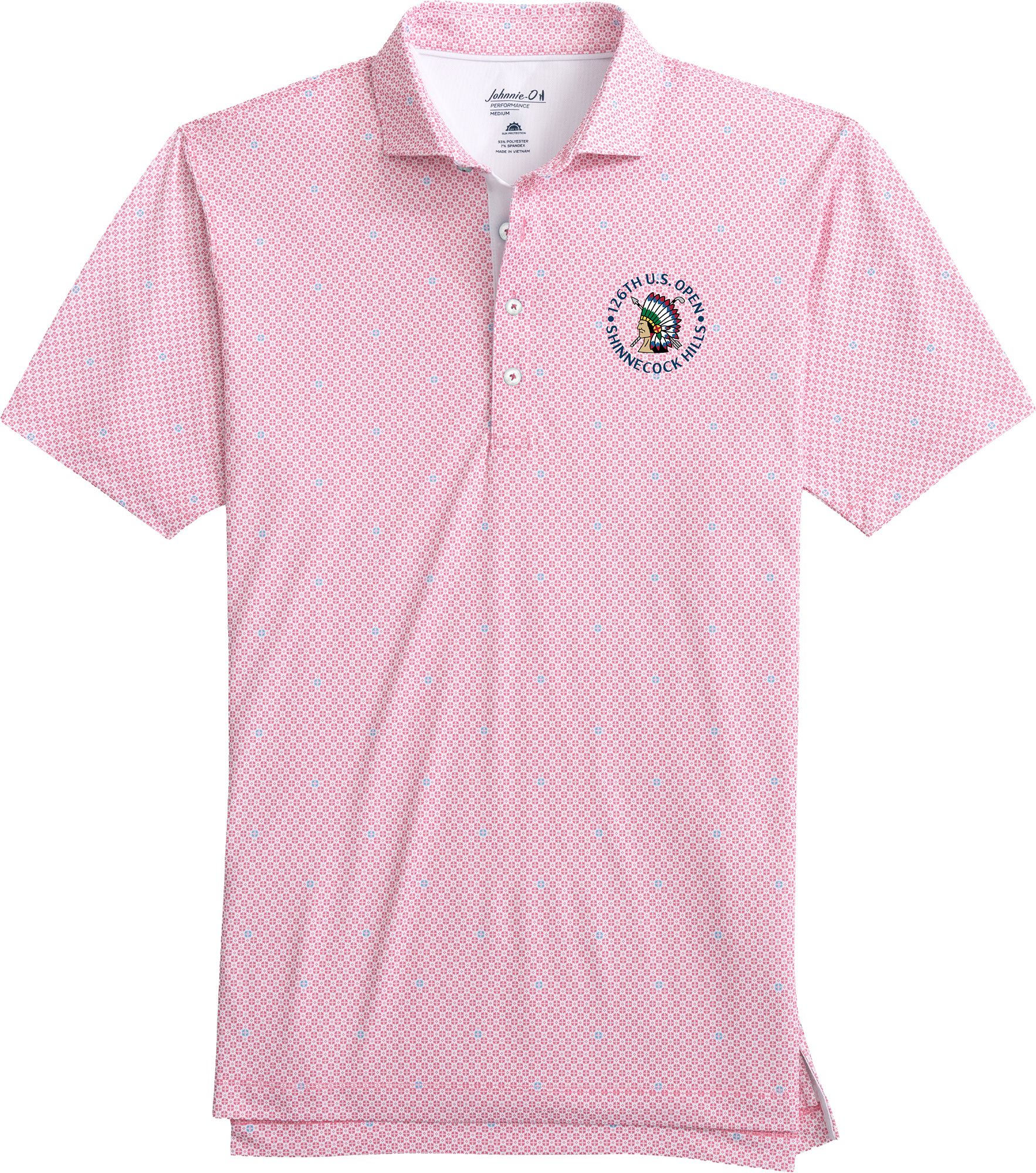 Johnnie-O Men's 2026 U.S. Open Parson Mesh Performance Golf Polo