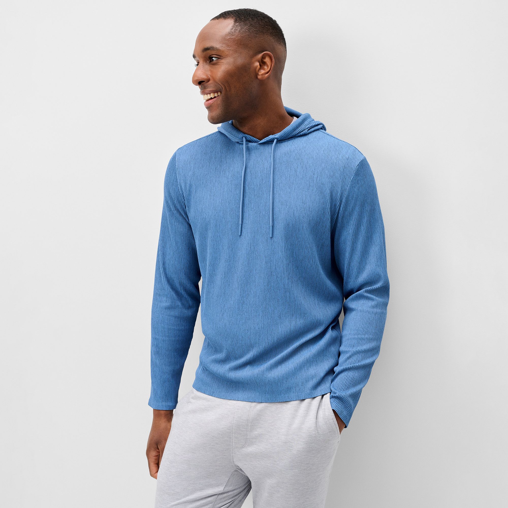 メンズウェア  golf Rolling Links WR Hoodie Johnnie-O Men's Hoppin Heather Performance Golf Hoodie | Golf Galaxy