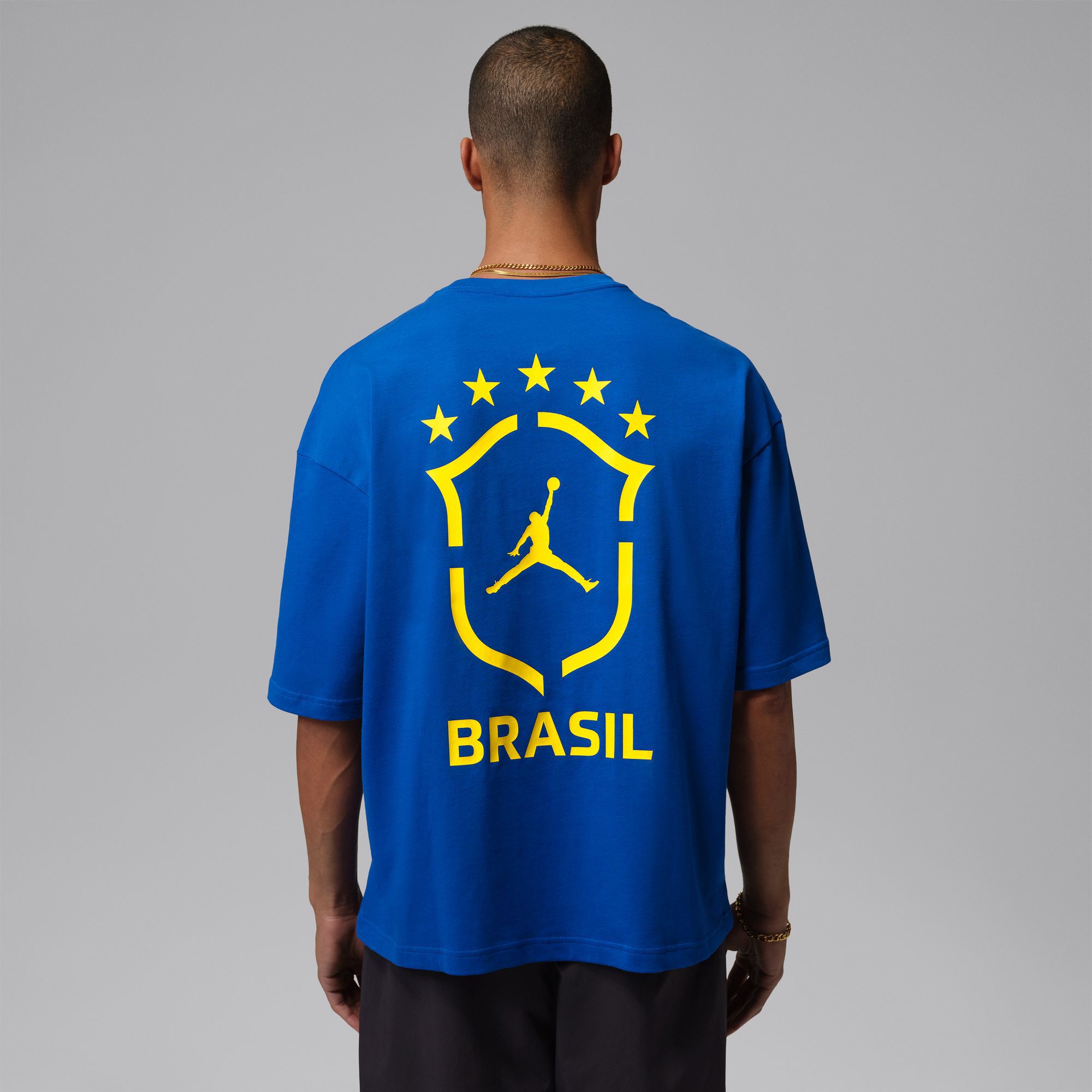 【新品タグ付き】Jordan Brand Brasil サッカーシャツ L Brand 【新品タグ付き】Jordan サッカーシャツ L Brasil