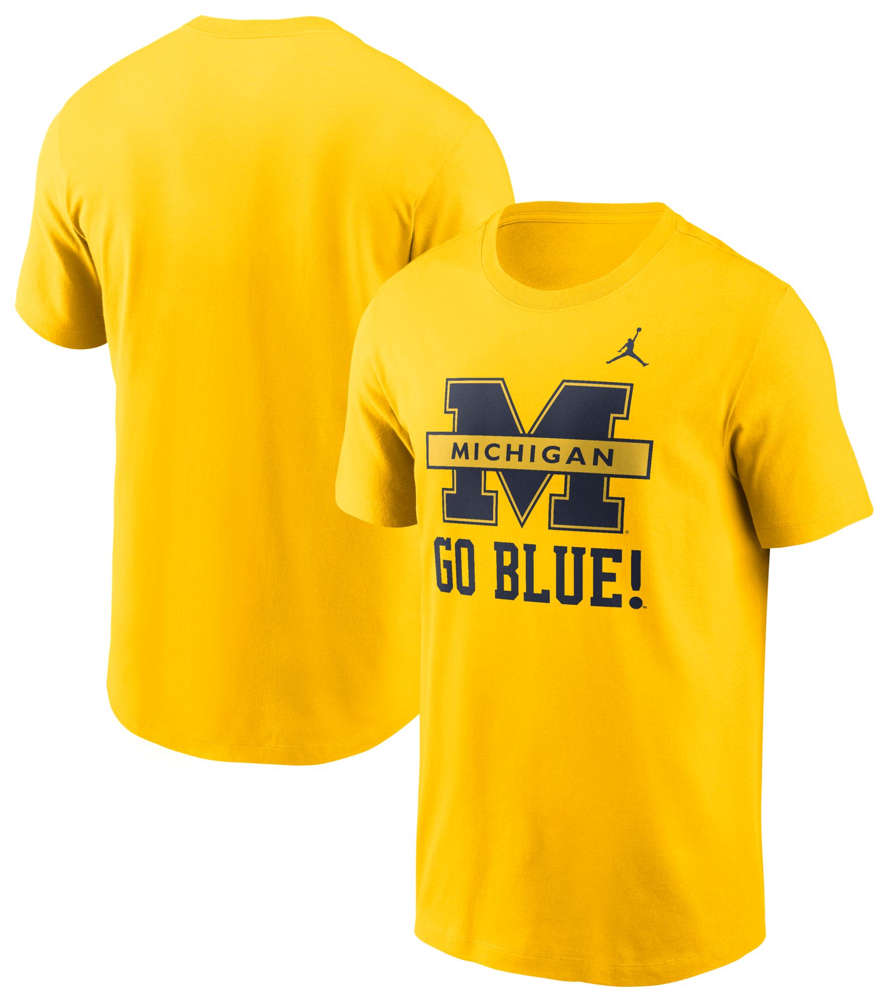 Jordan Men's Michigan Wolverines Go Blue T-Shirt | Dick's Sporting