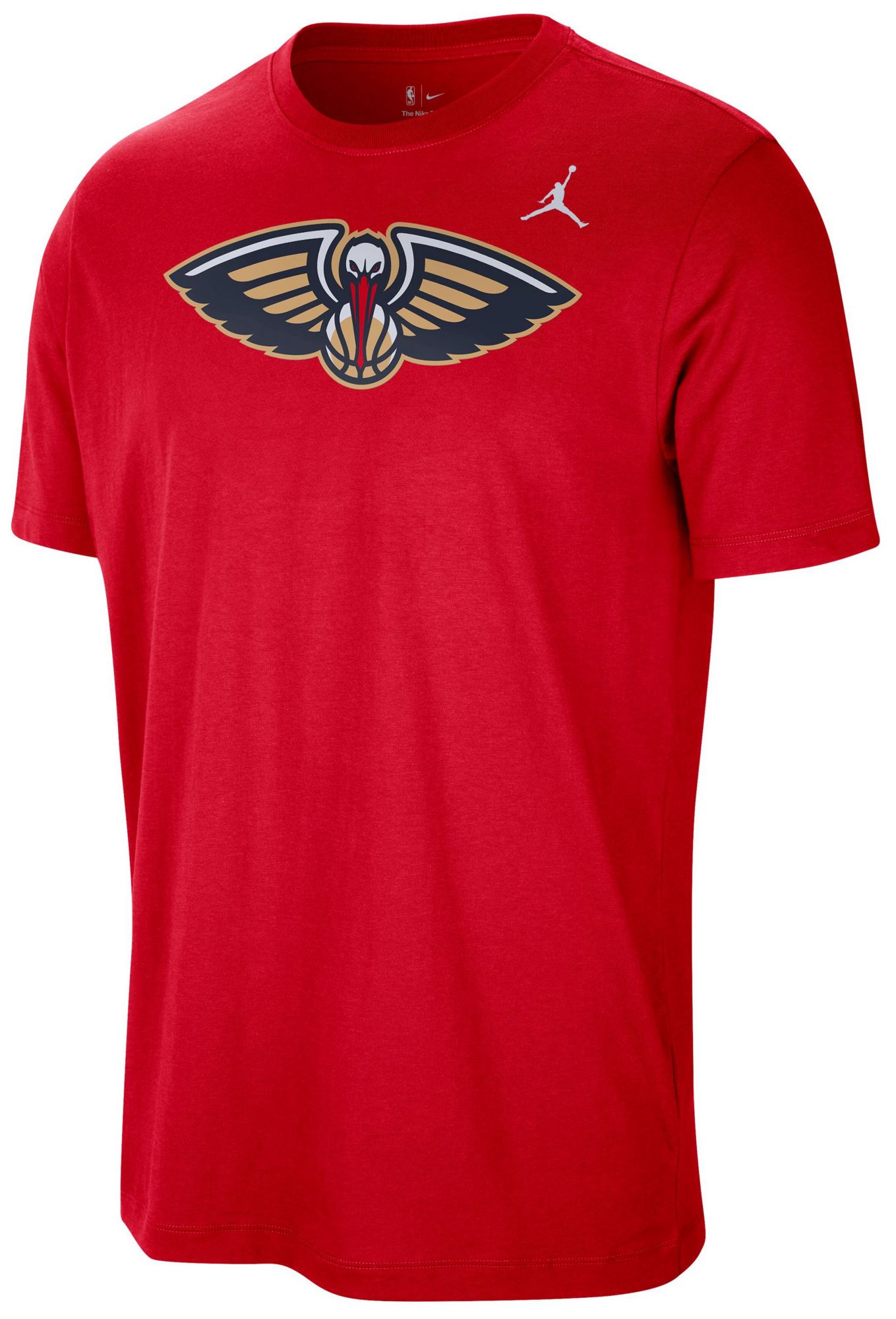 Jordan Men's New Orleans Pelicans Red Logo T-Shirt | Dick's