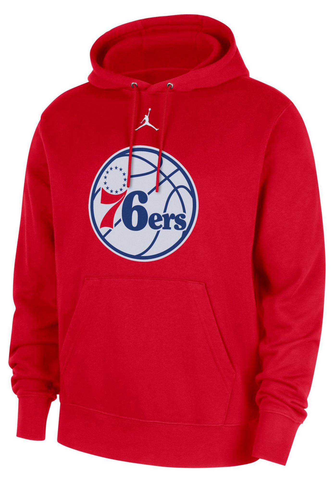 Jordan Men's Philadelphia 76ers Red Club Hoodie | Dick's Sporting