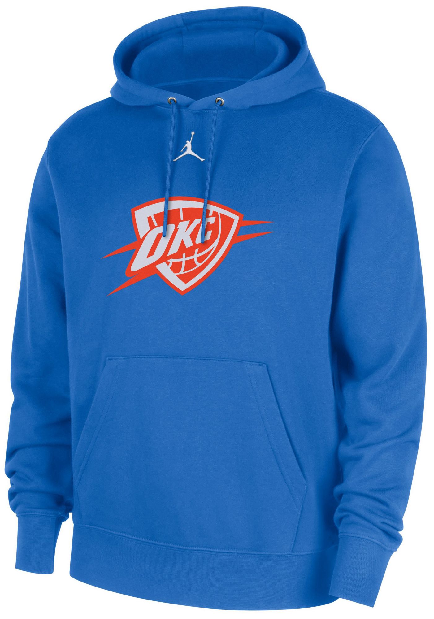 Jordan Men's Oklahoma City Thunder Blue Club Hoodie | Dick's